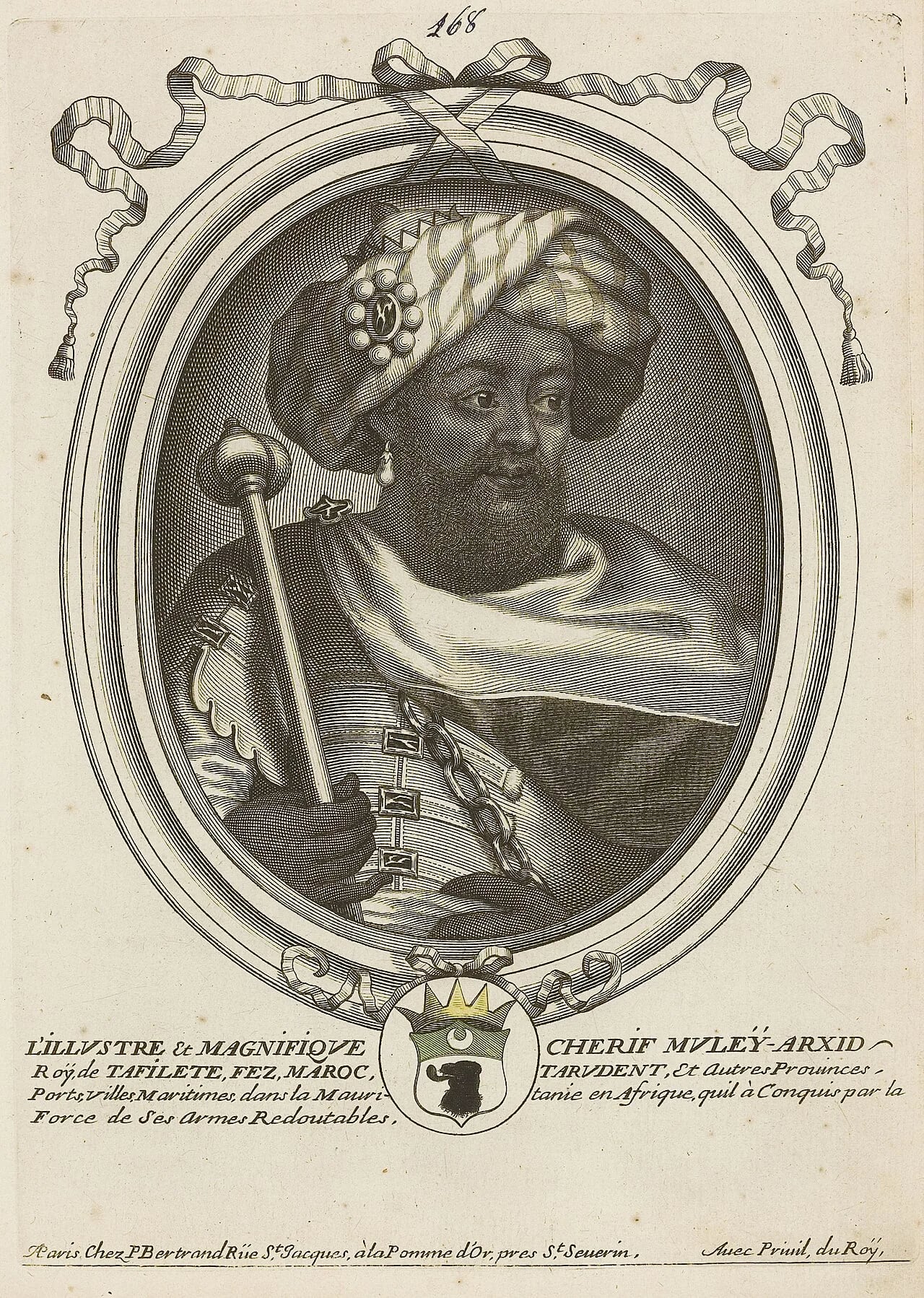 Portrait of Mulai ar-Raschid (1631–1672) – memorial page