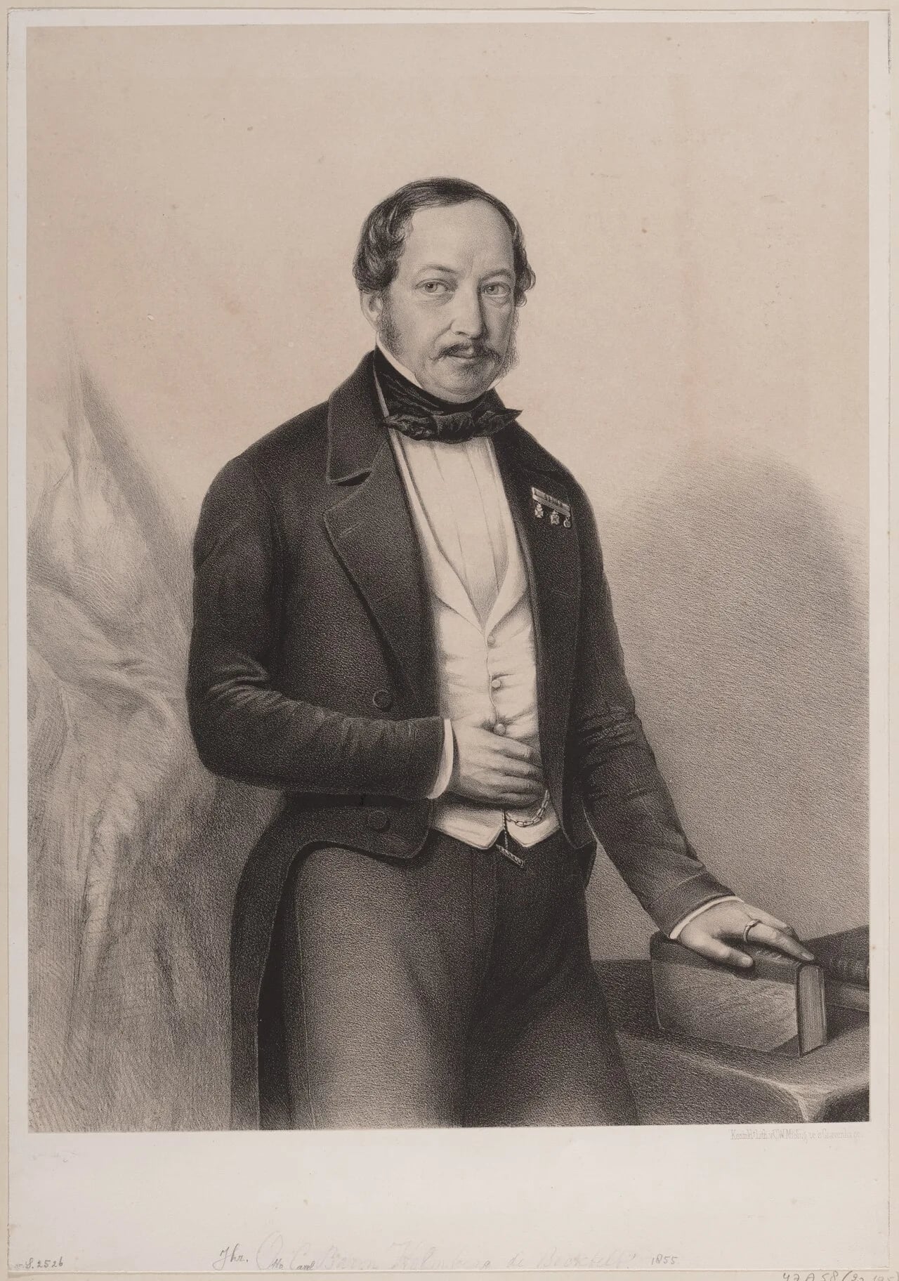 Portrait of Otto Carel Holmberg de Beckfelt (1794–1857) – memorial page