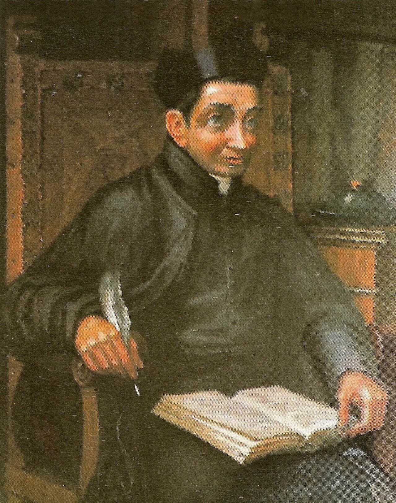 Porträt von Juan de Castellanos (1522–1607) – Gedenkseite