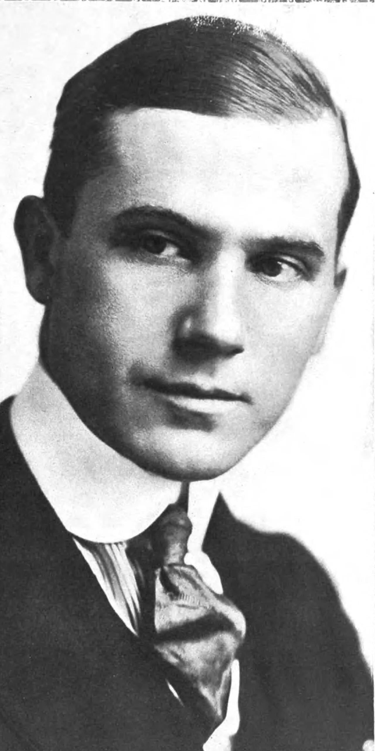 Porträt von Eddie Lyons (1886–1926) – Gedenkseite