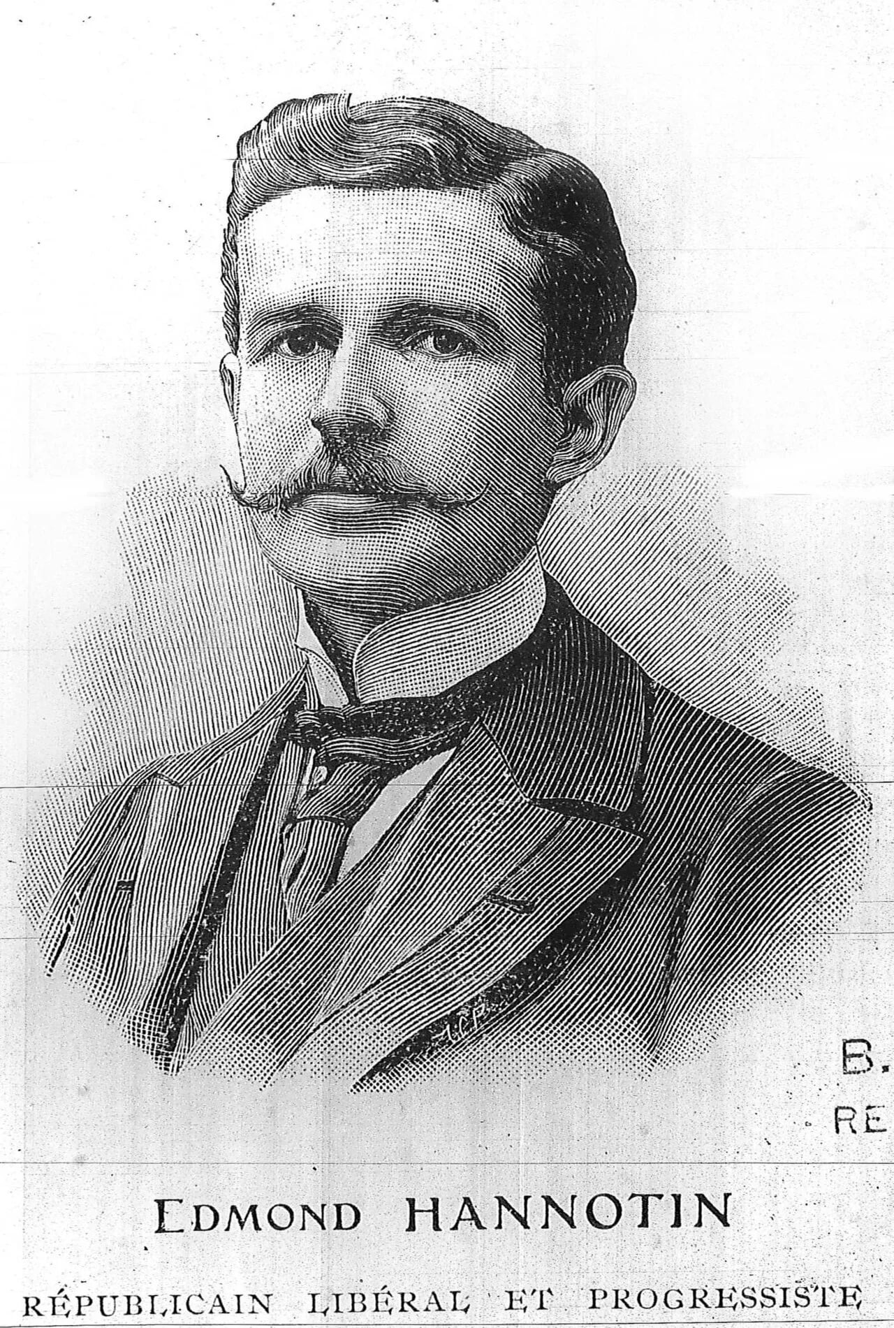 Portrait of Edmond Hannotin (1874–1965) – memorial page