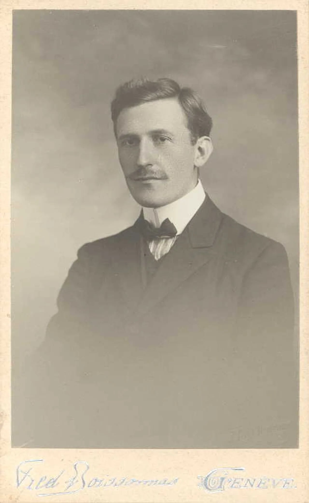 Portrait of Edmond Ponsoye (1880–1954) – memorial page