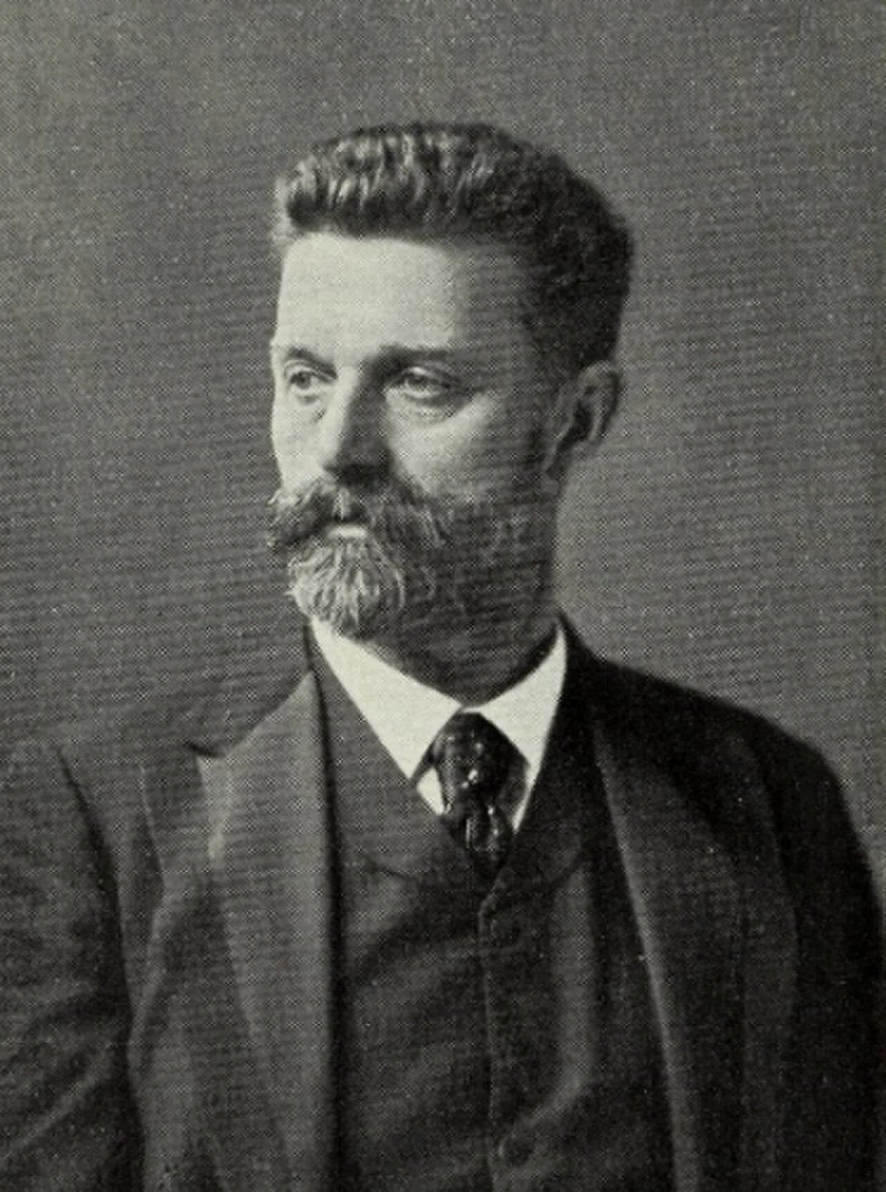 Porträt von Robert Hausmann (1852–1909) – Gedenkseite