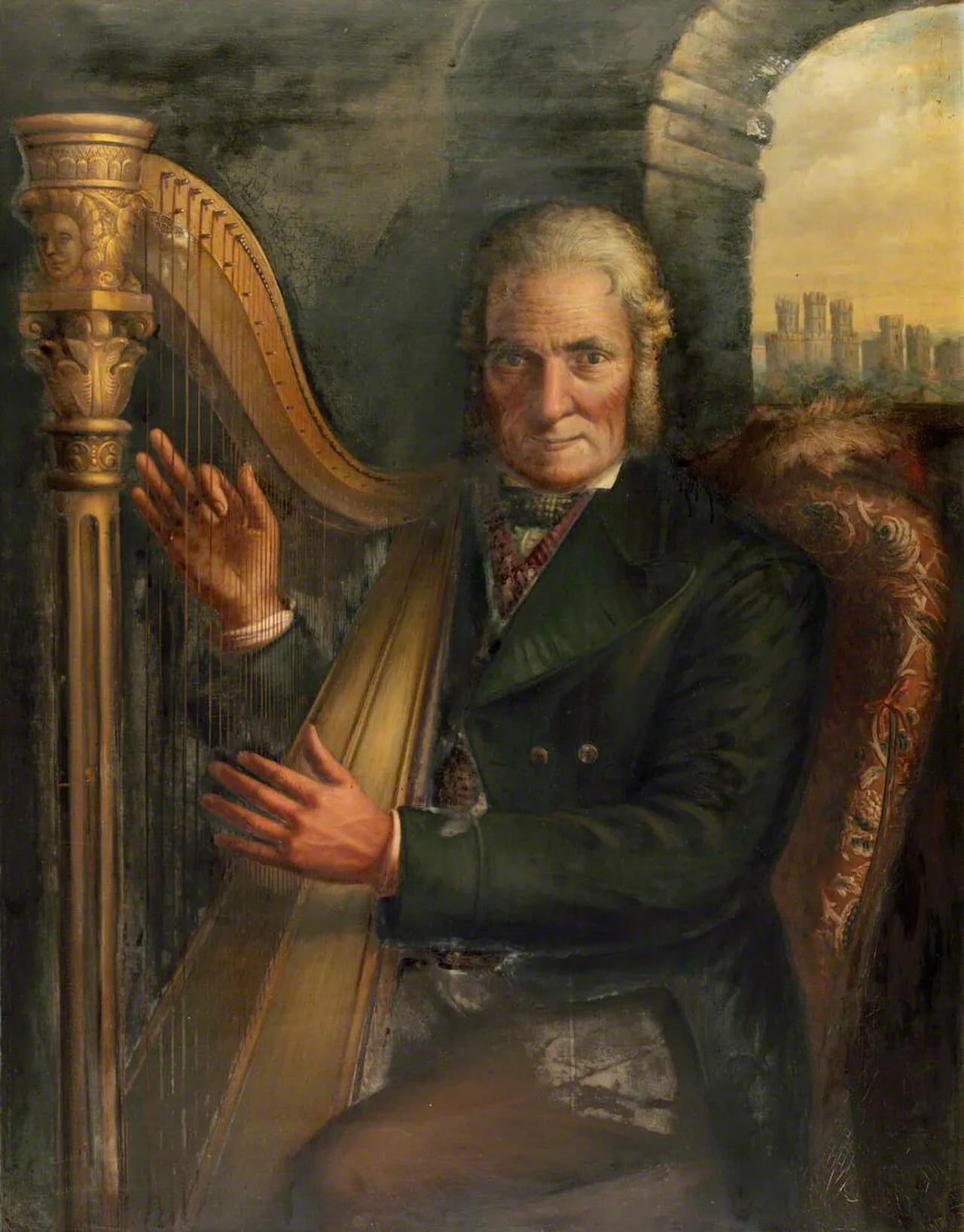 Porträt von Edward Jones (1752–1824) – Gedenkseite