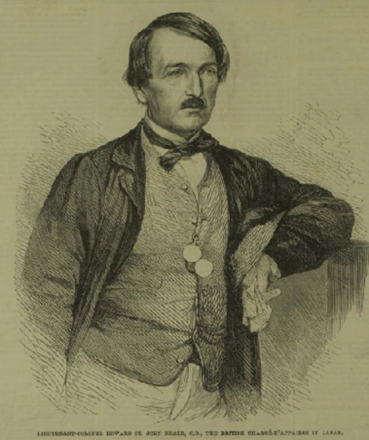 Porträt von Edward St. John Neale (1812–1866) – Gedenkseite