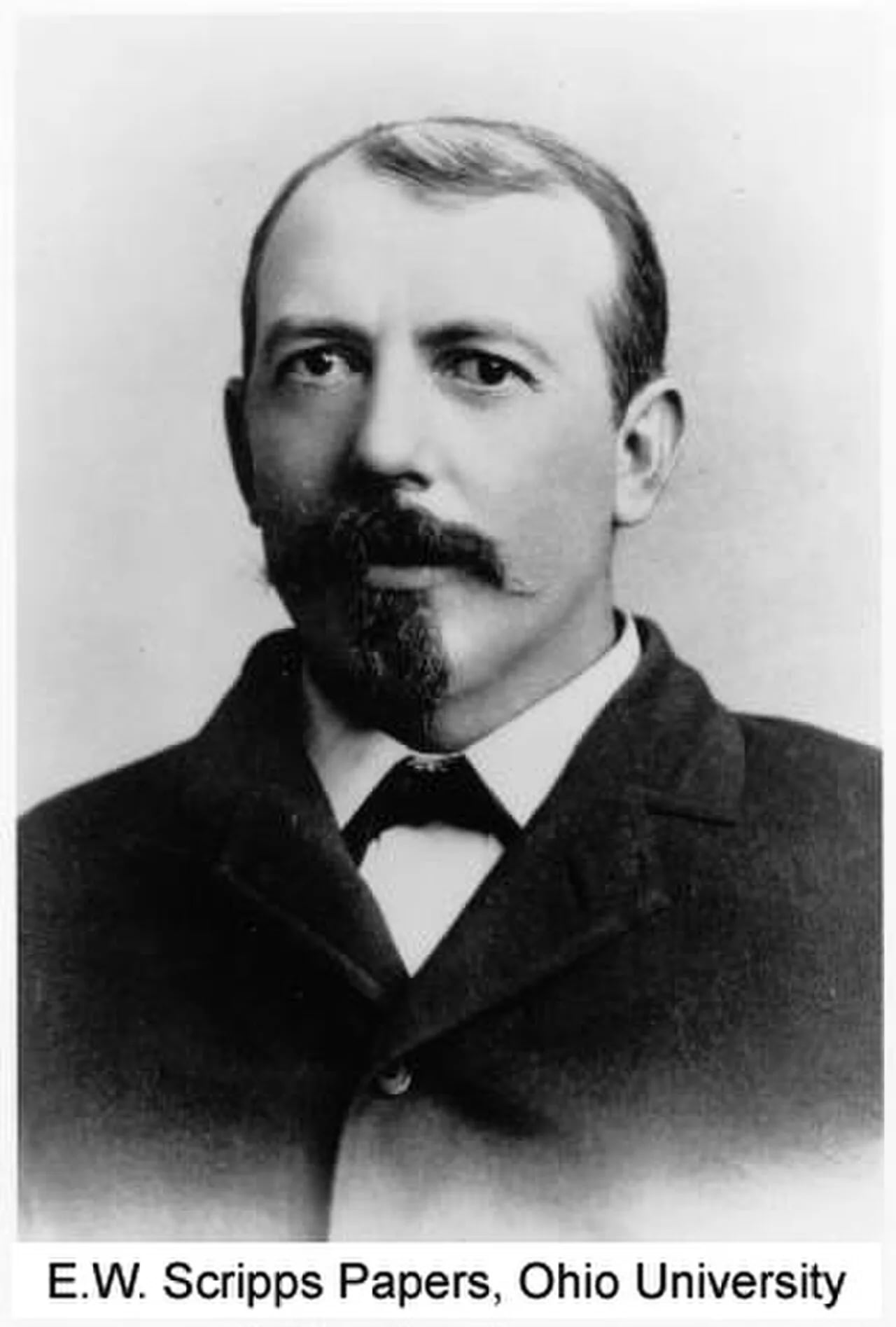 Porträt von Edward W. Scripps (1854–1926) – Gedenkseite