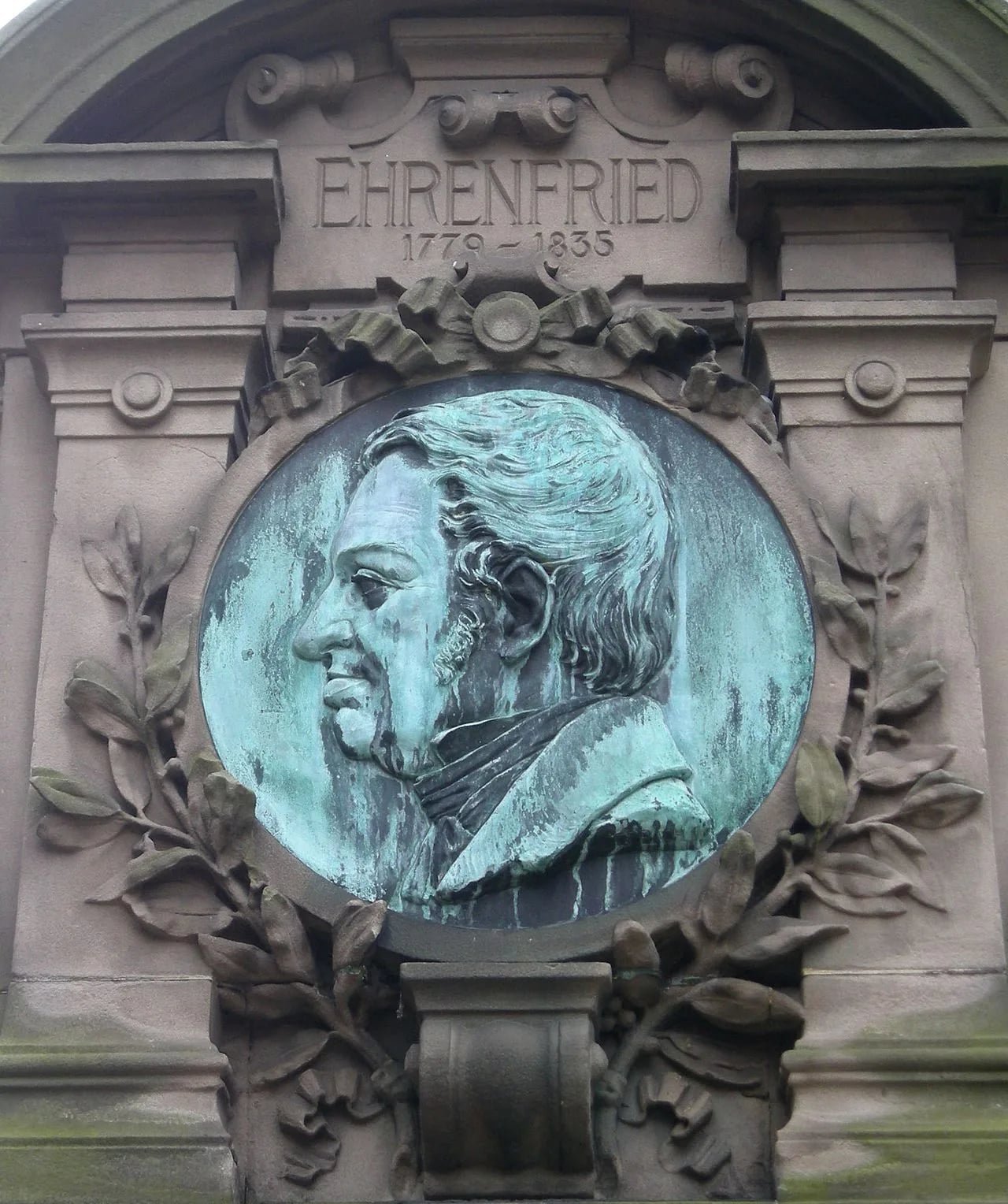 Porträt von Ehrenfried Stoeber (1779–1835) – Gedenkseite