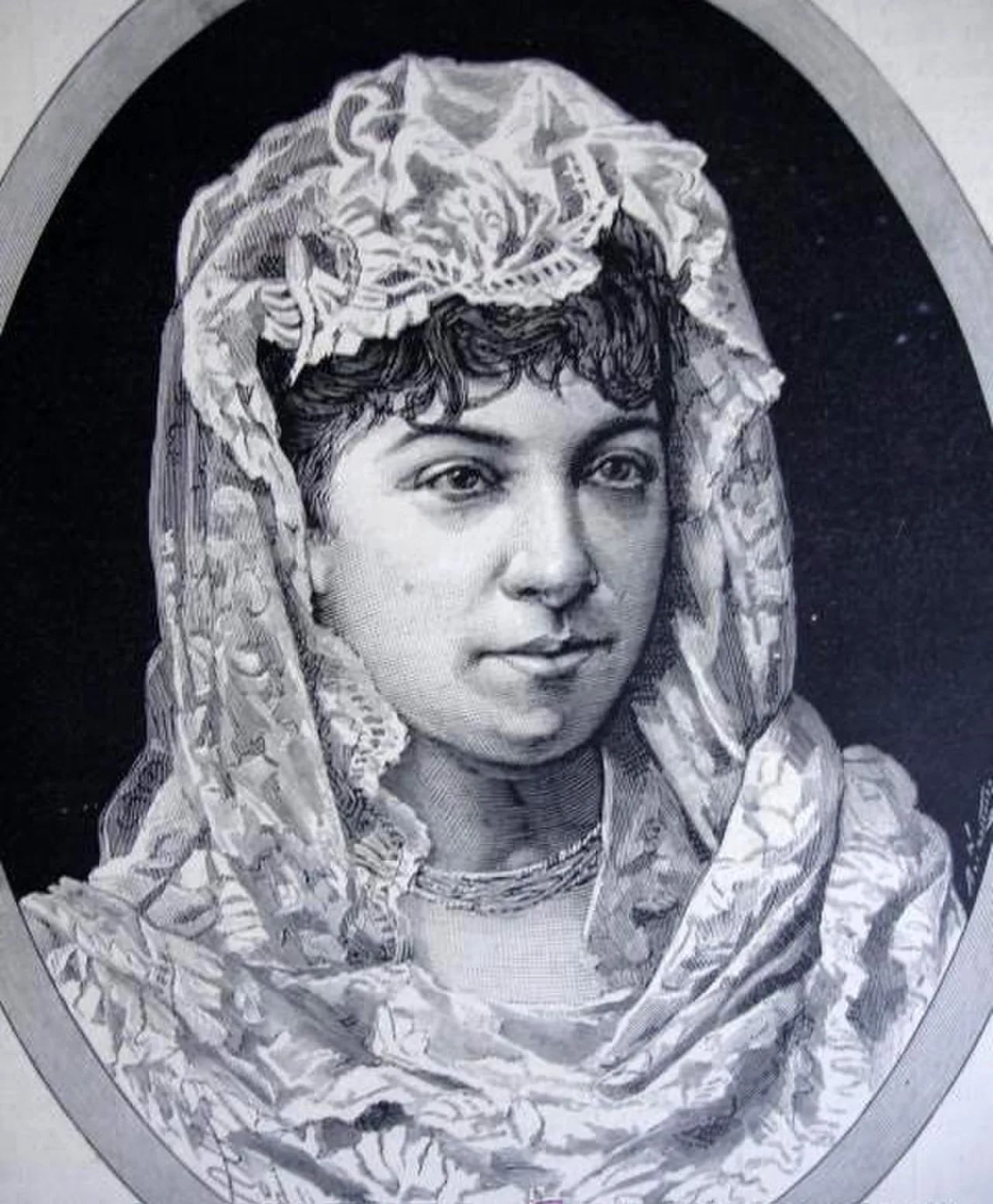 Porträt von Elena Teodorini (1857–1926) – Gedenkseite