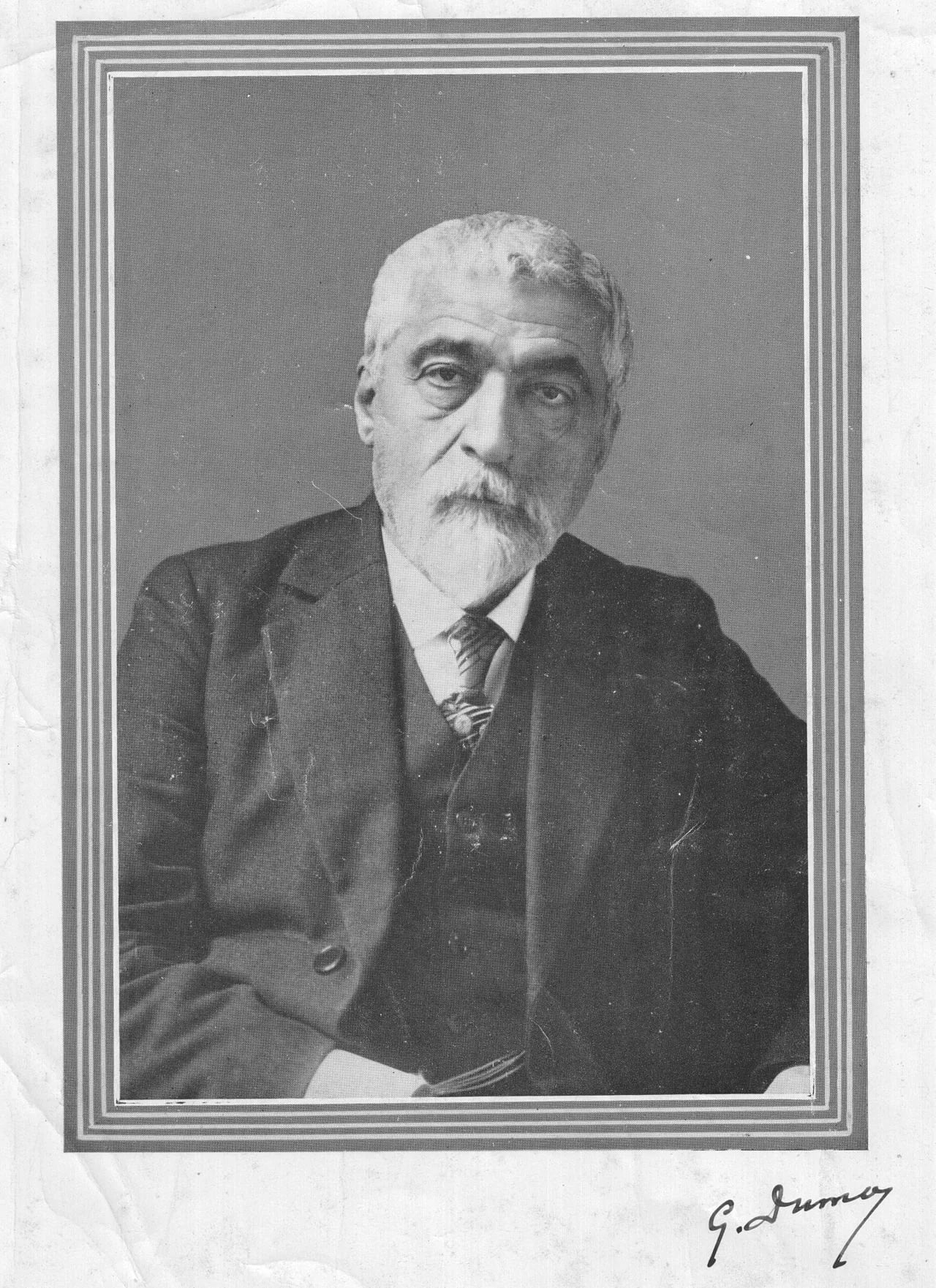 Porträt von Georges Dumas (1866–1946) – Gedenkseite