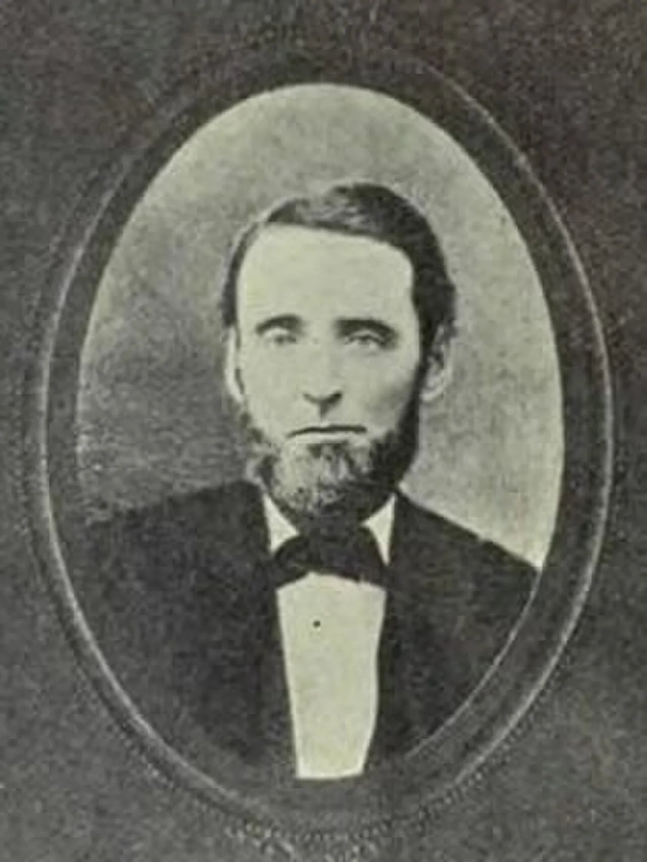 Porträt von Elijah Steele (1817–1883) – Gedenkseite