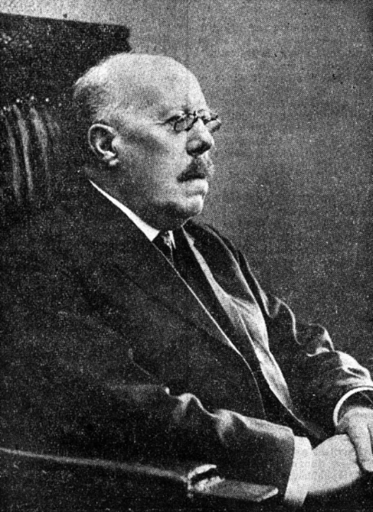 Porträt von Emile Bonjour (1862–1941) – Gedenkseite