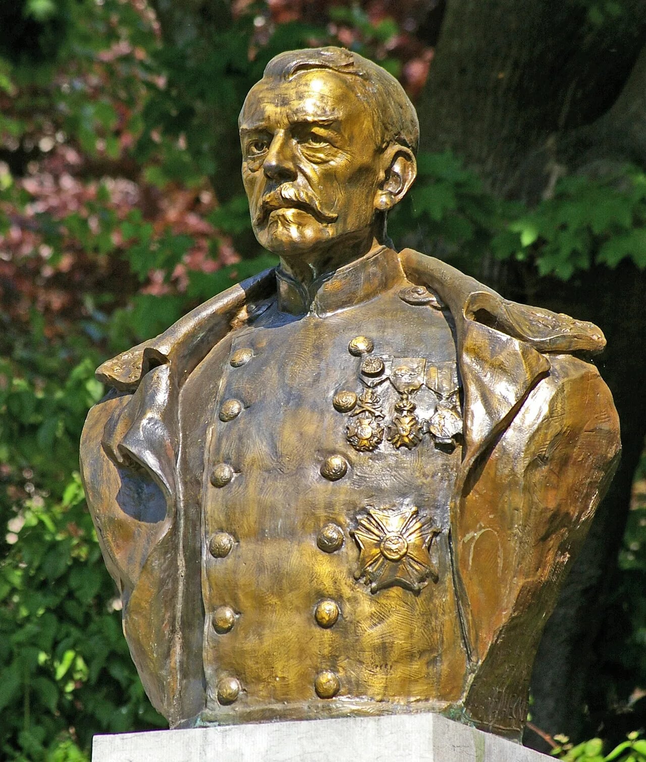 Portrait of Emile Dossin de Saint-Georges (1854–1936) – memorial page