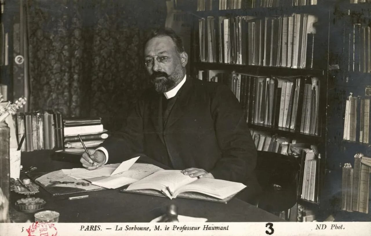 Portrait of Émile Haumant (1859–1942) – memorial page
