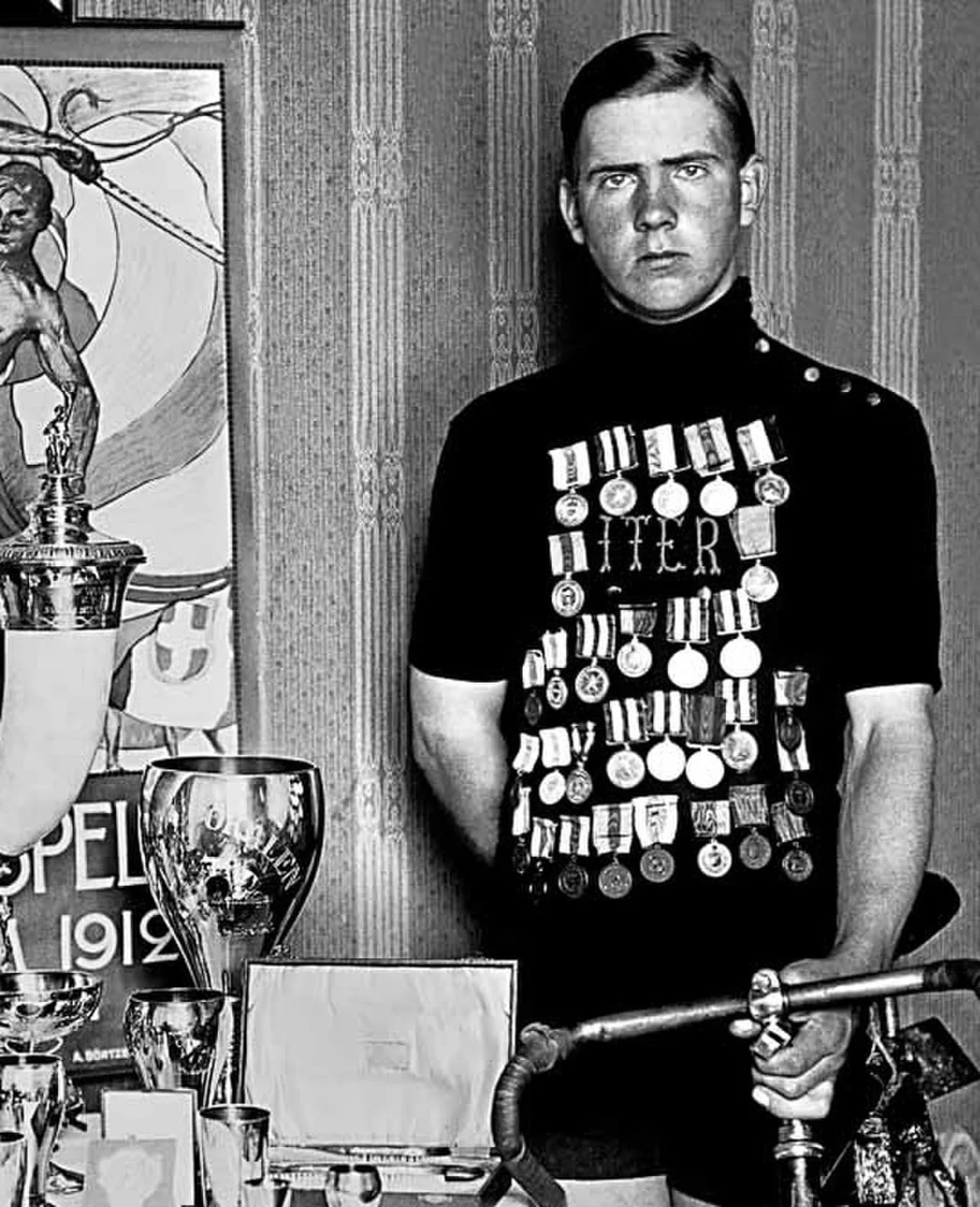 Portrait of Erik Friborg (1893–1968) – memorial page