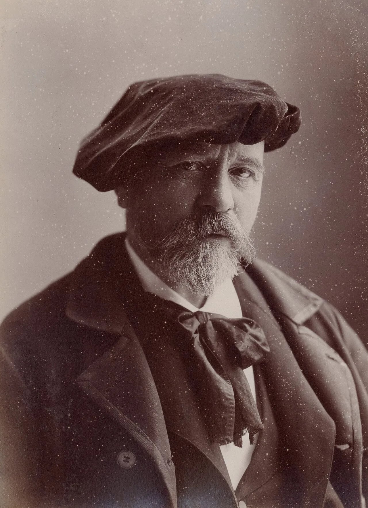 Porträt von Ernest Quost (1842–1931) – Gedenkseite