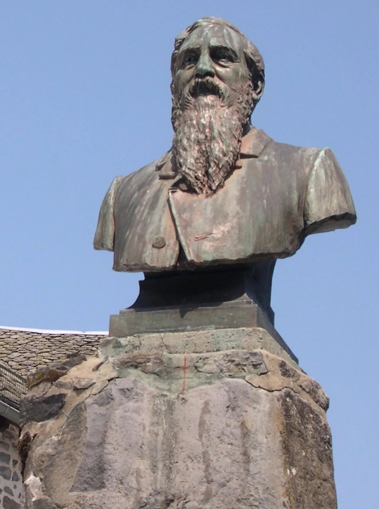 Porträt von Ernest Tyssandier d'Escous (1813–1889) – Gedenkseite