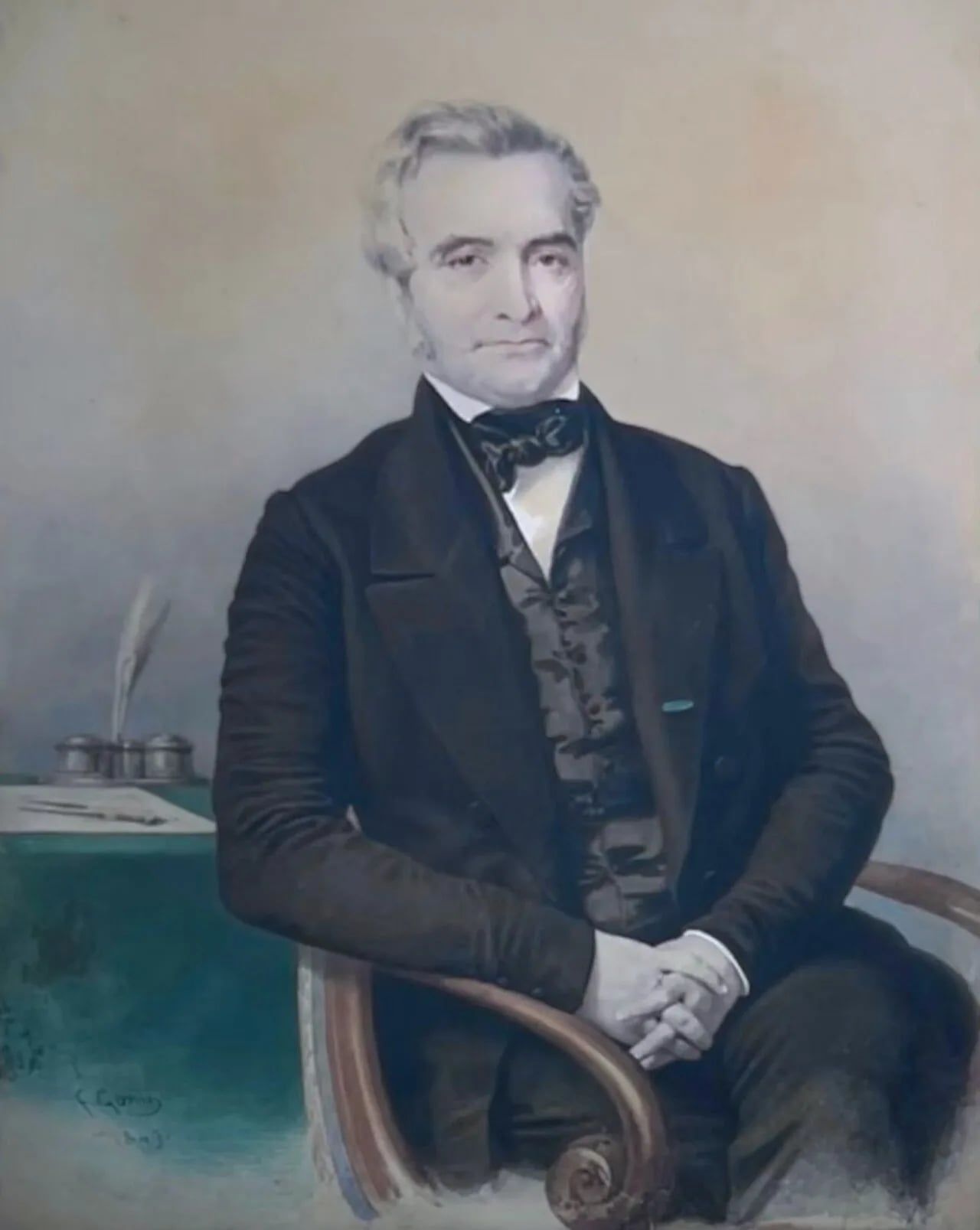 Portrait of Ernesto Melano (1792–1867) – memorial page