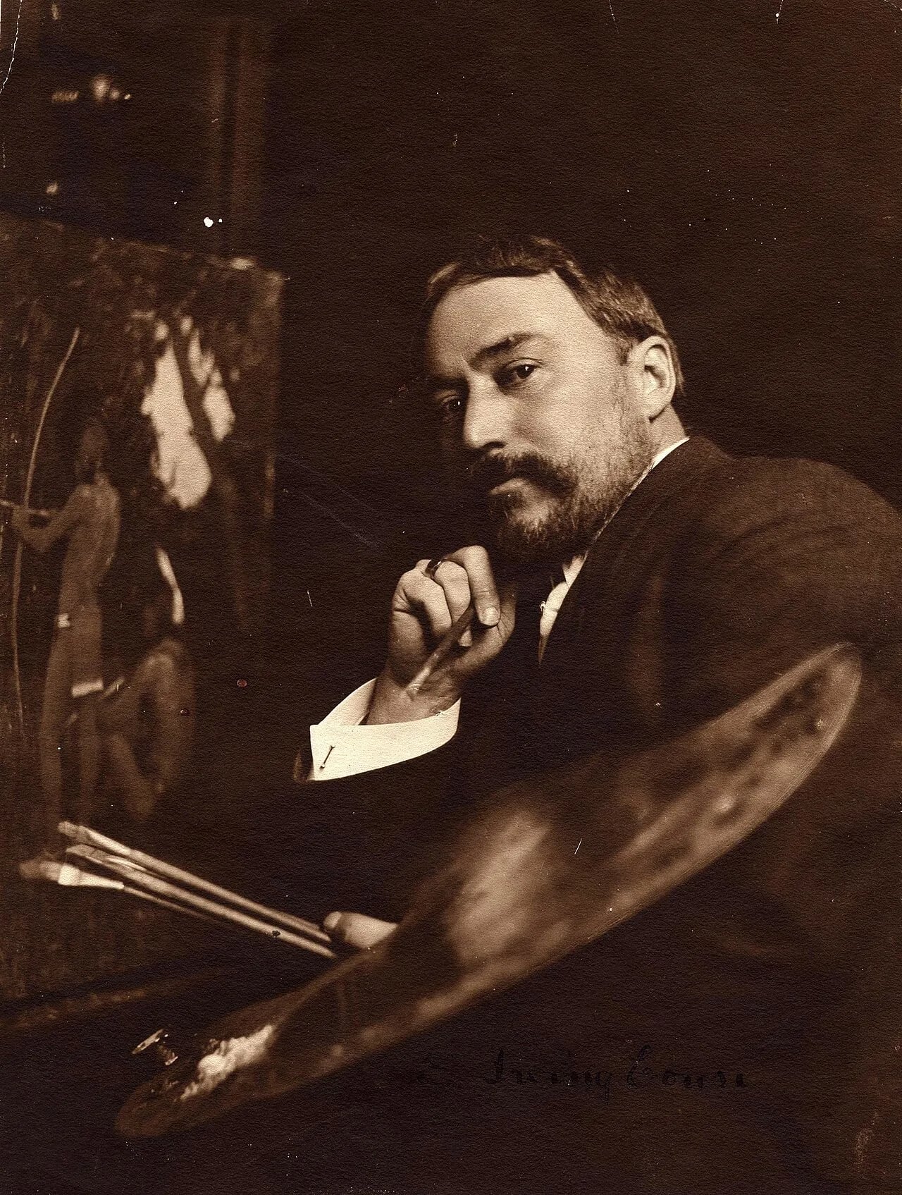 Portrait of Eanger Irving Couse (1866–1936) – memorial page