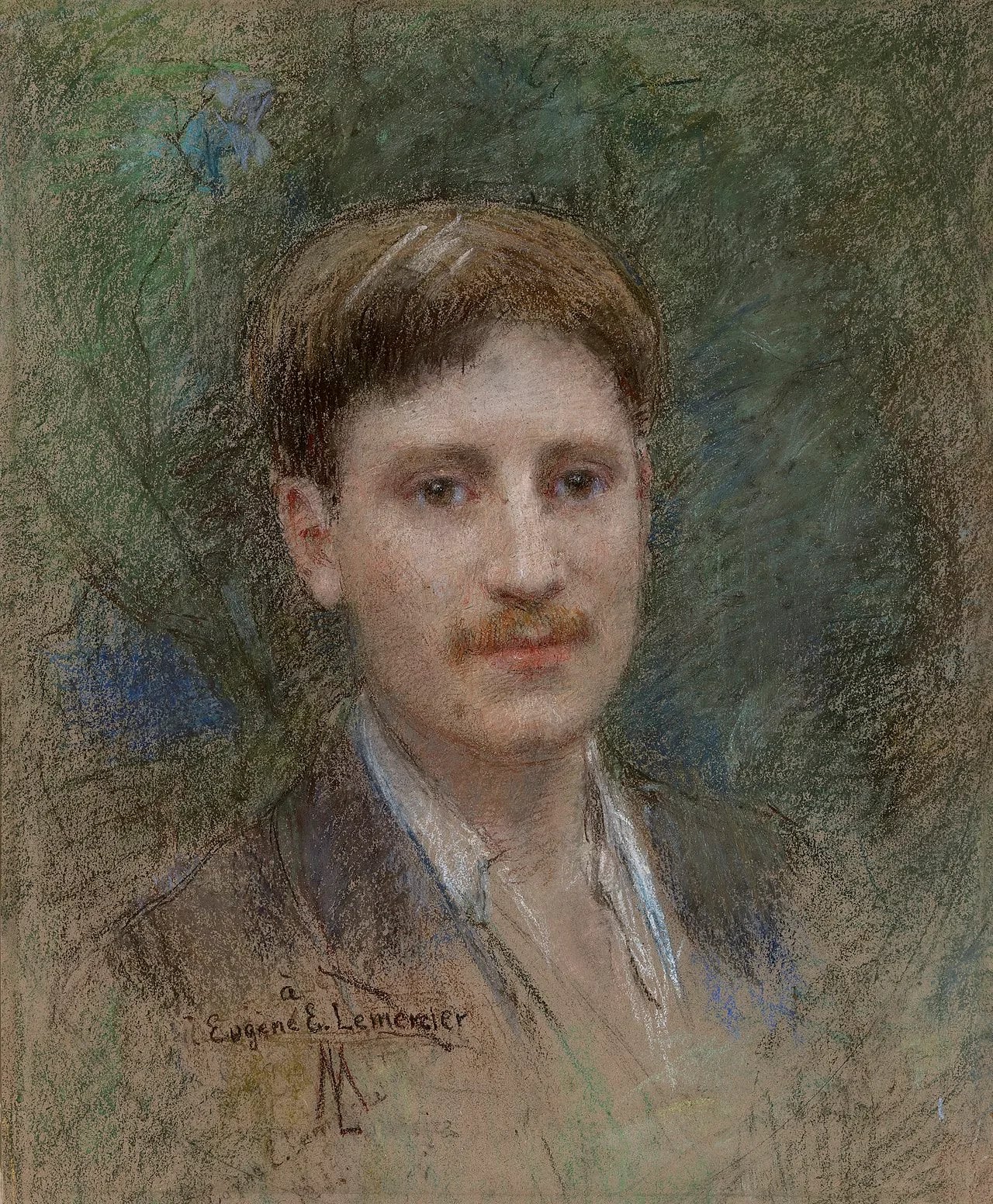 Portrait of Eugène Emmanuel Lemercier (1886–1915) – memorial page