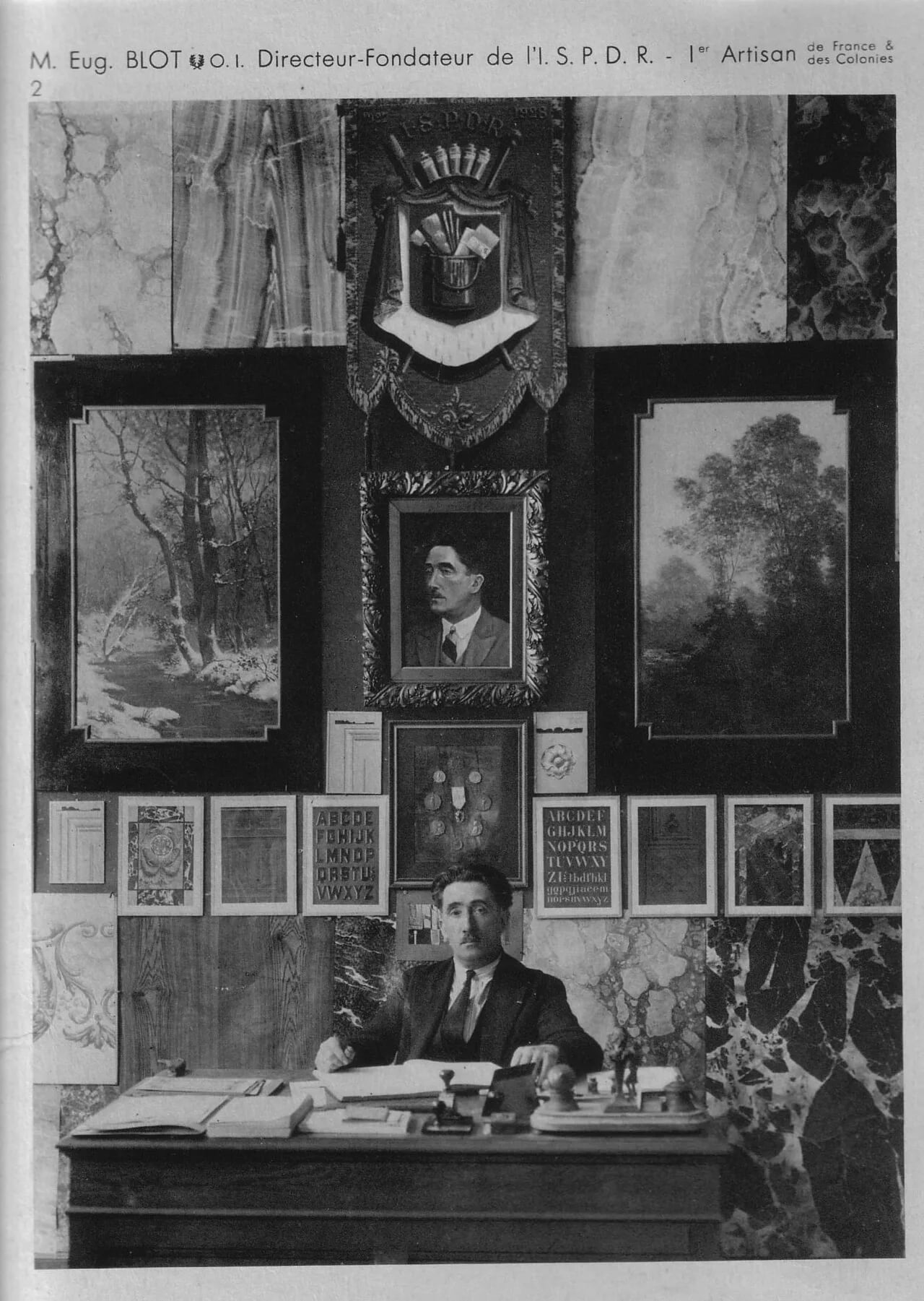 Portrait of Eugène Blot (1883–1976) – memorial page