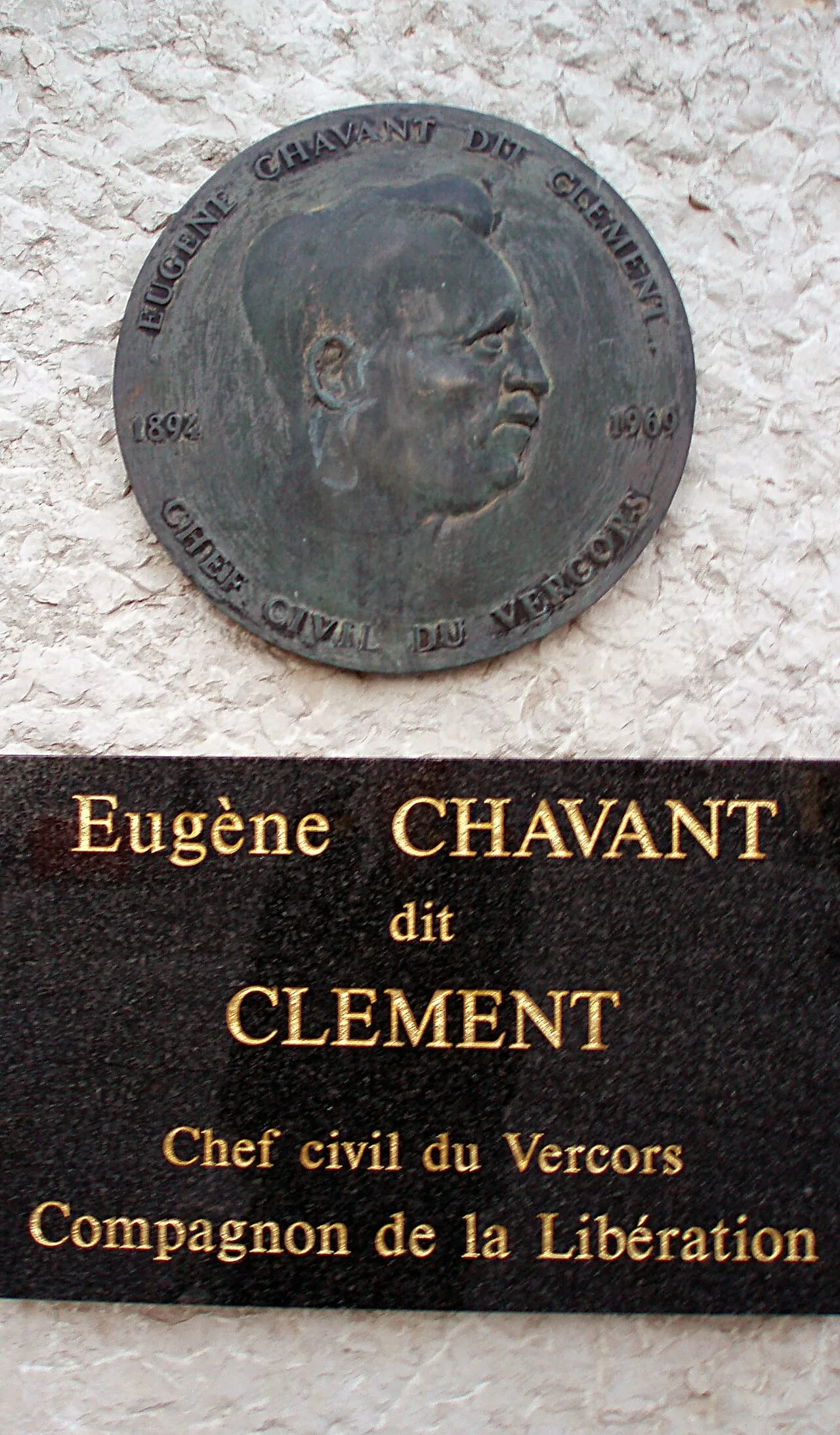 Porträt von Eugène Chavant (1894–1969) – Gedenkseite