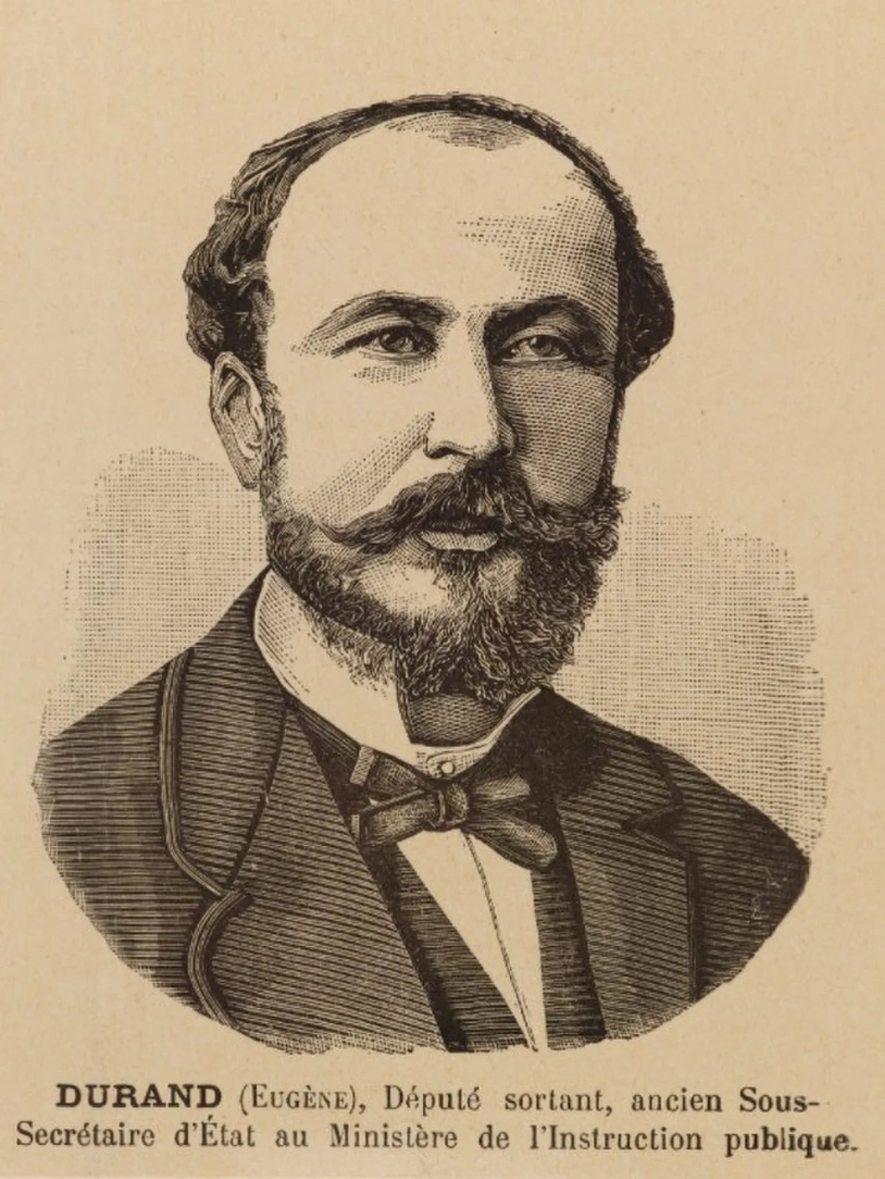Portrait of Eugène Durand (1838–1917) – memorial page