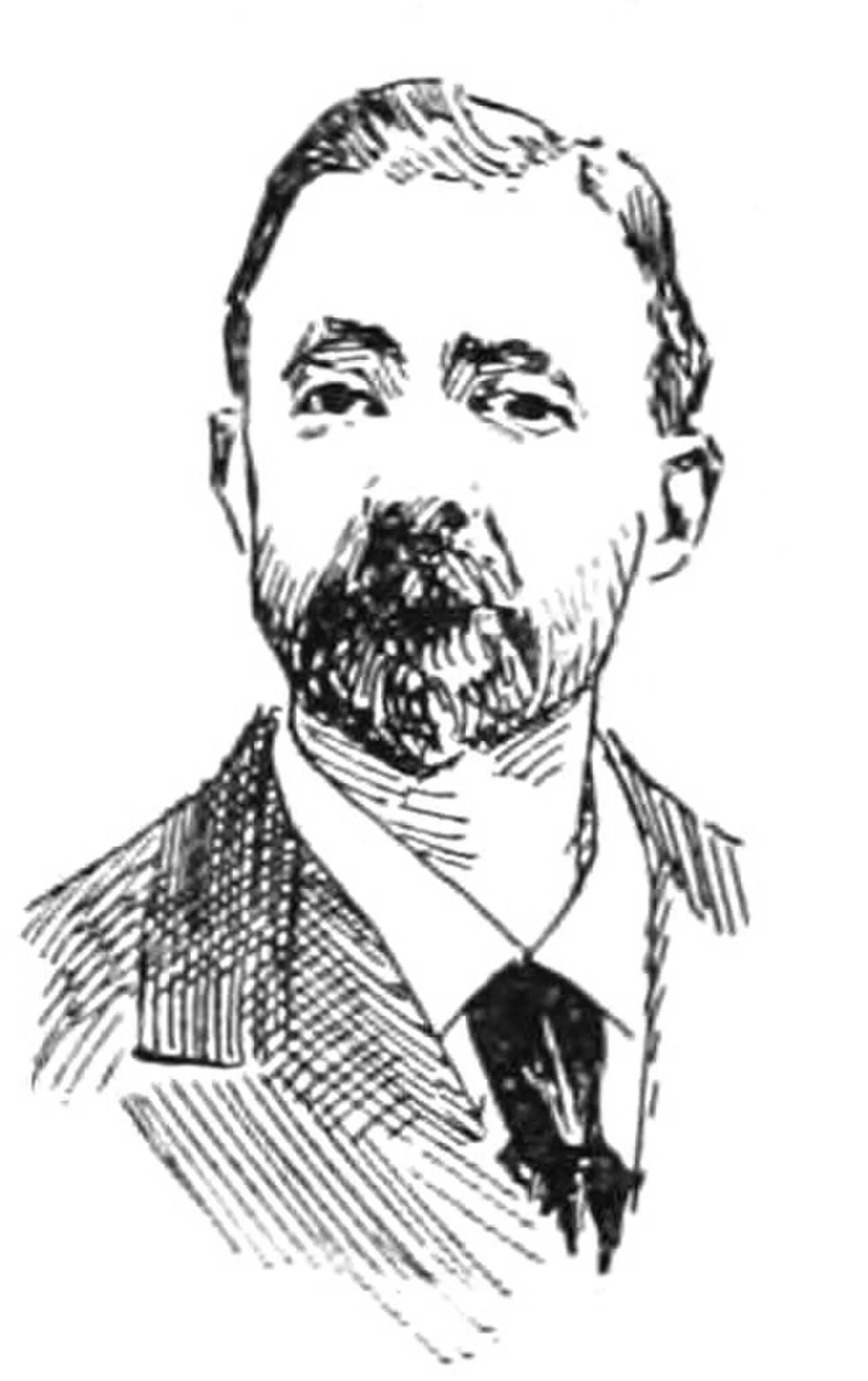 Portrait of Eugène Mando (1855–1939) – memorial page