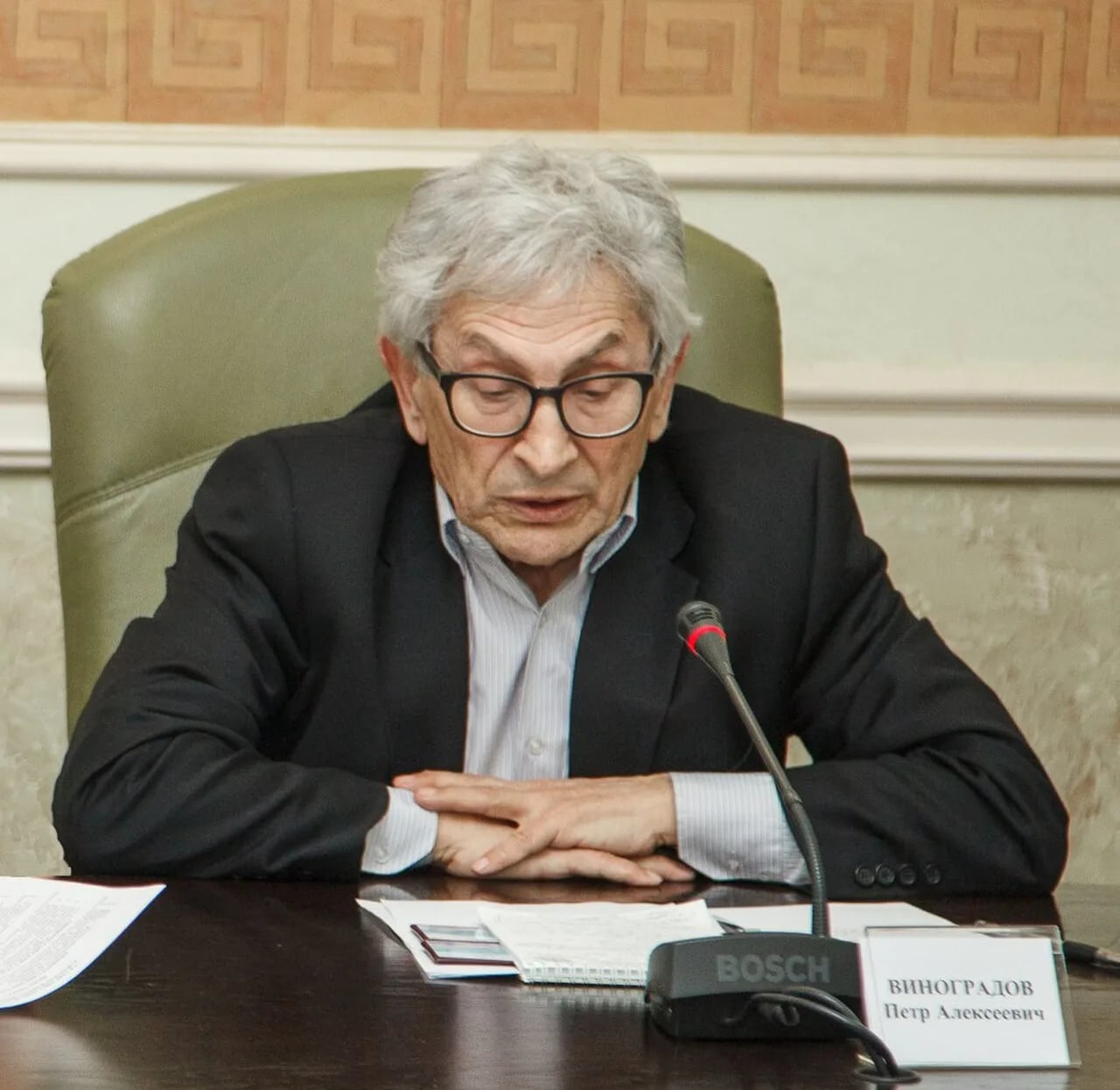 Portrait of Pjotr Alexejewitsch Winogradow (1941–2017) – memorial page