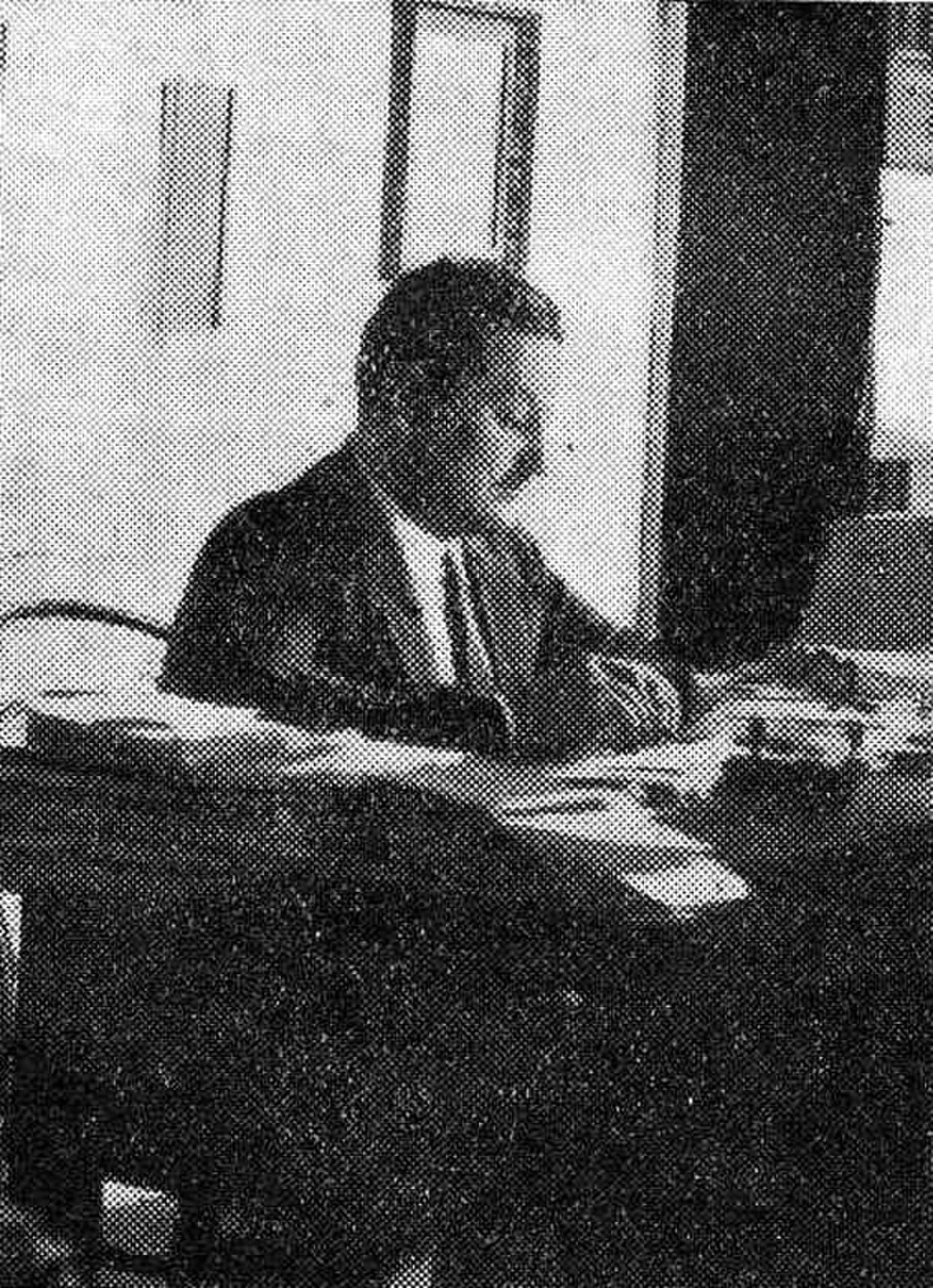 Porträt von Pedro Tertuliano Hervella Nieto (1891–1970) – Gedenkseite