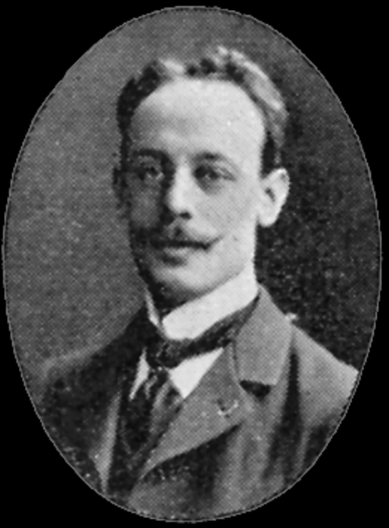 Porträt von Erik Törngren (1872–1902) – Gedenkseite