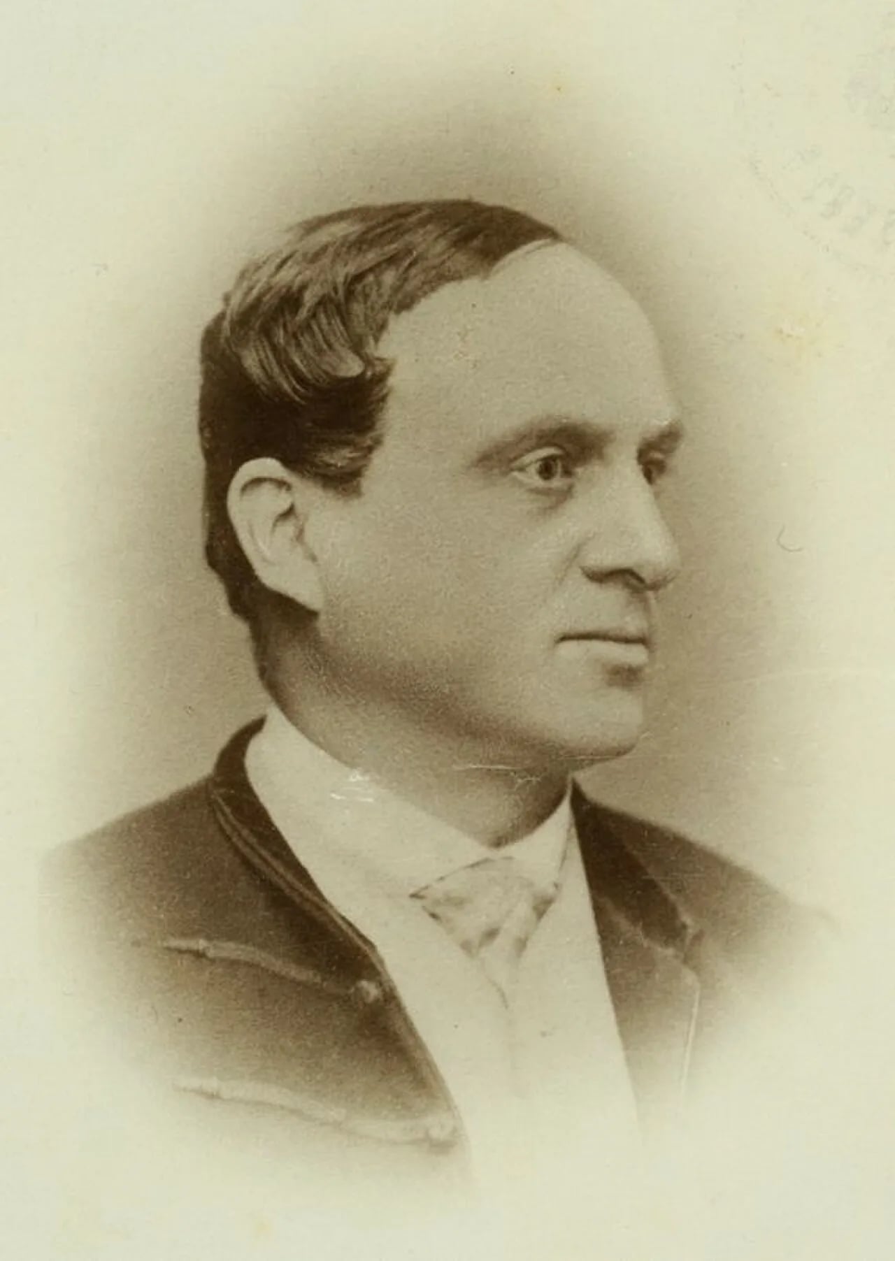 Porträt von Vilmos Foltényi (1820–1905) – Gedenkseite
