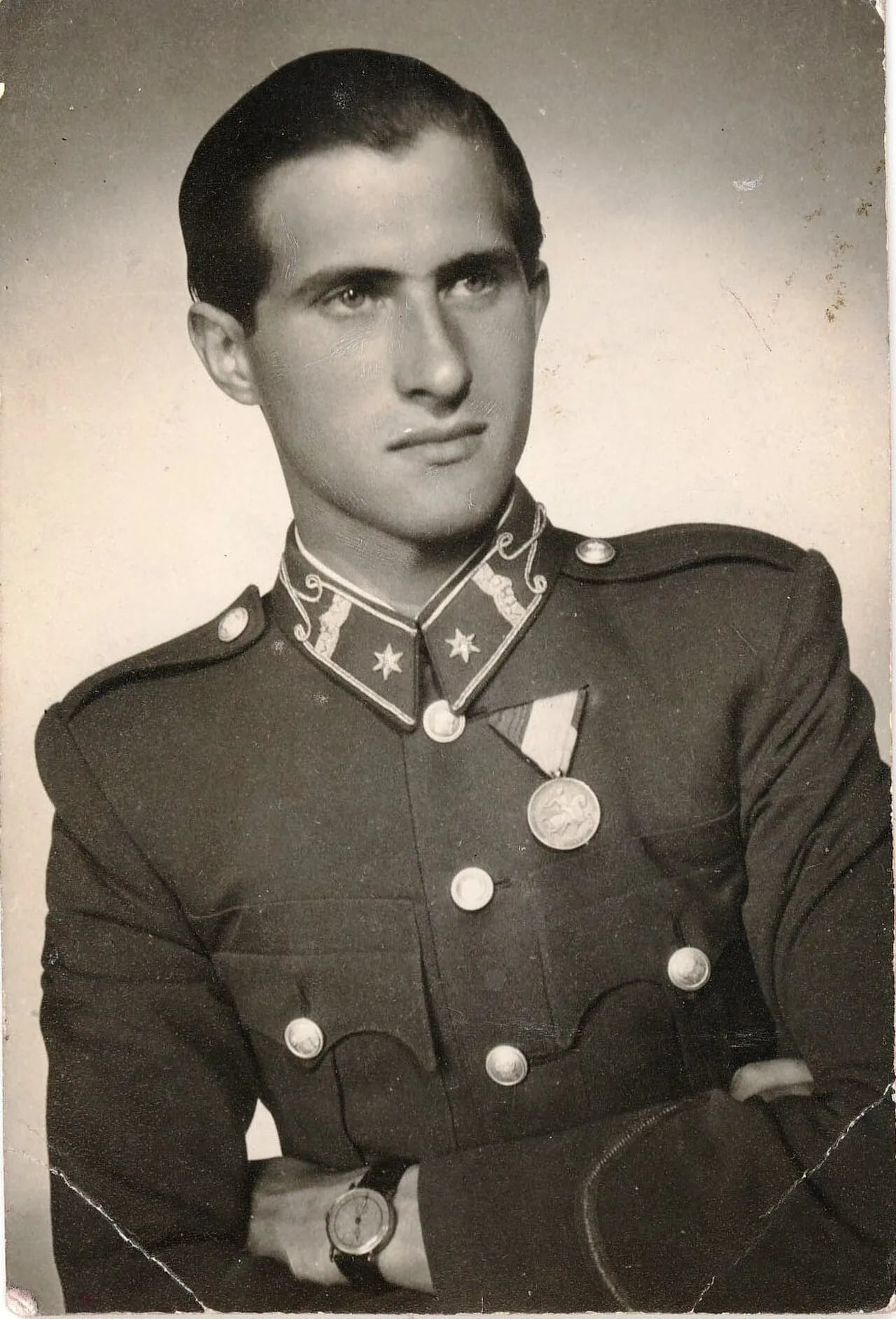 Porträt von József Lenz (1922–1942) – Gedenkseite