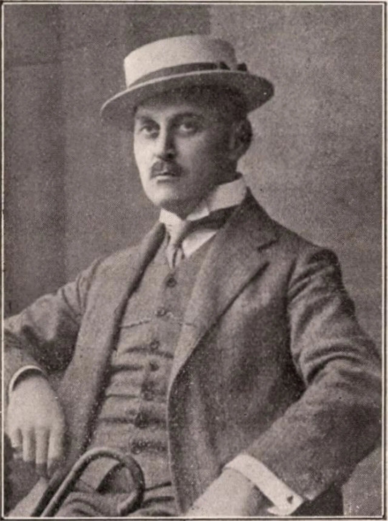 Porträt von Béla Füredi (1868–1929) – Gedenkseite