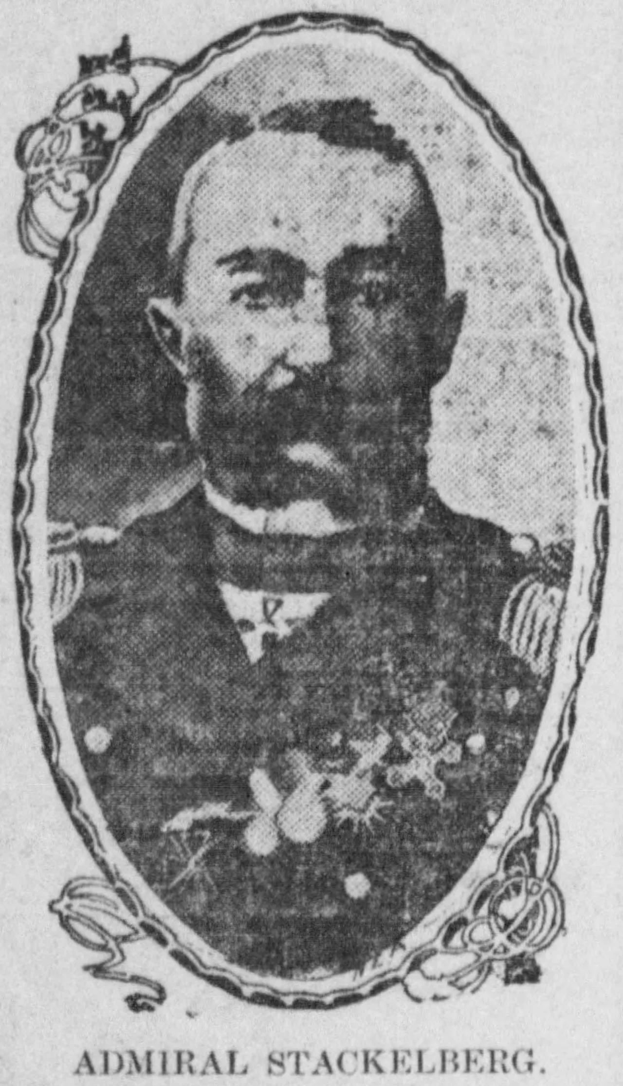 Portrait of Ewald von Stackelberg (1847–1909) – memorial page