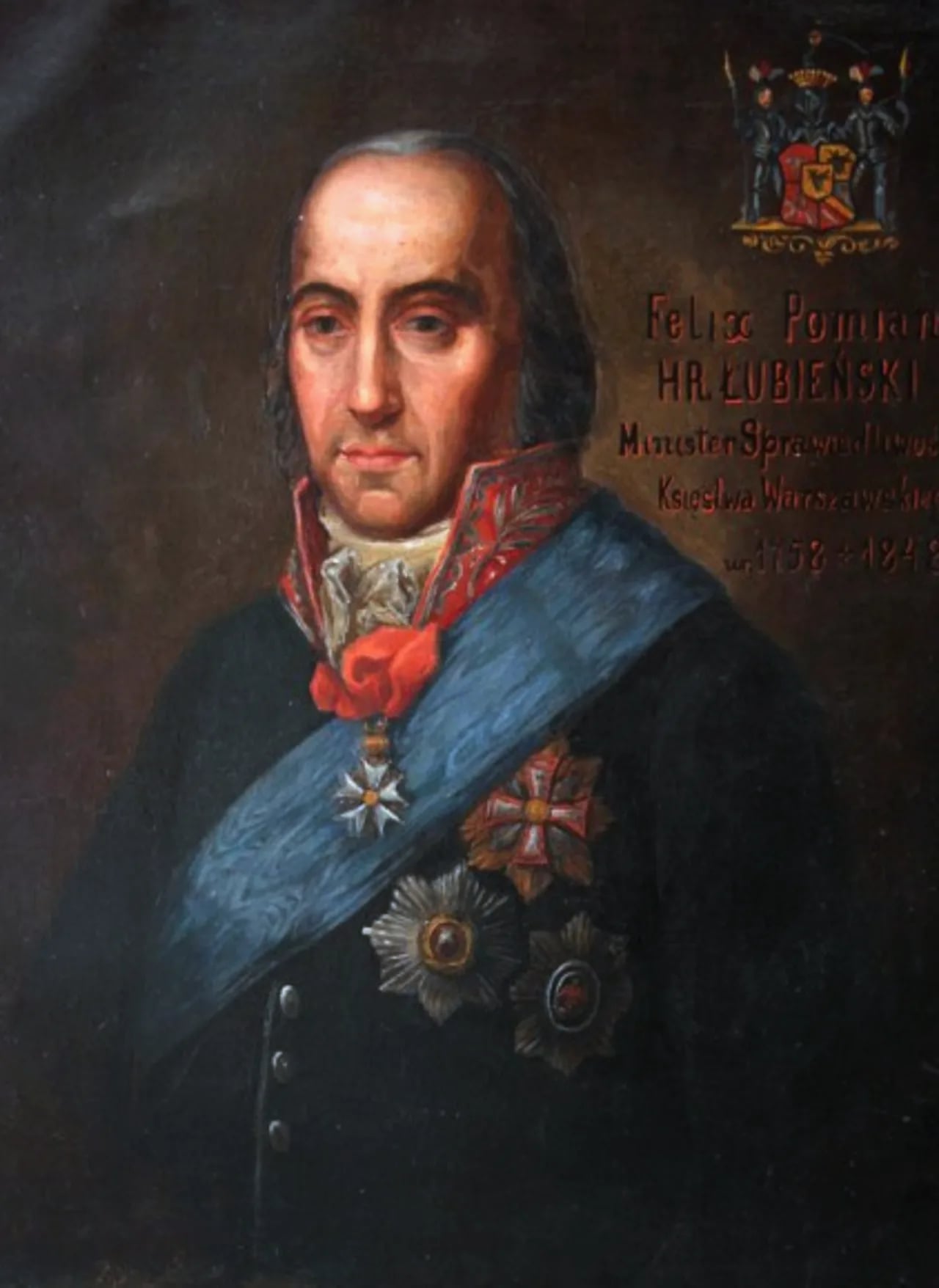 Portrait of Feliks Łubieński (1758–1848) – memorial page