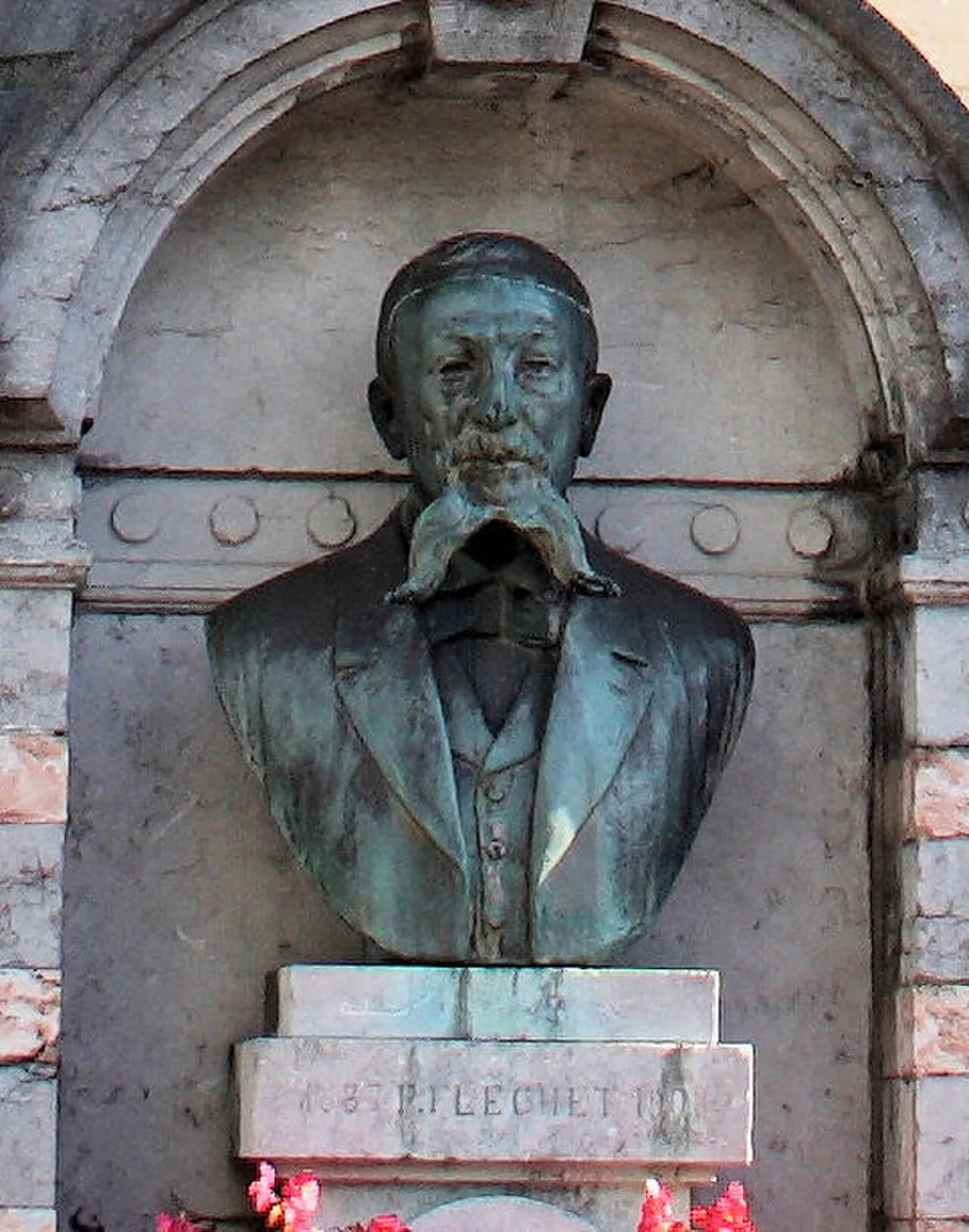 Porträt von Ferdinand Fléchet (1842–1915) – Gedenkseite