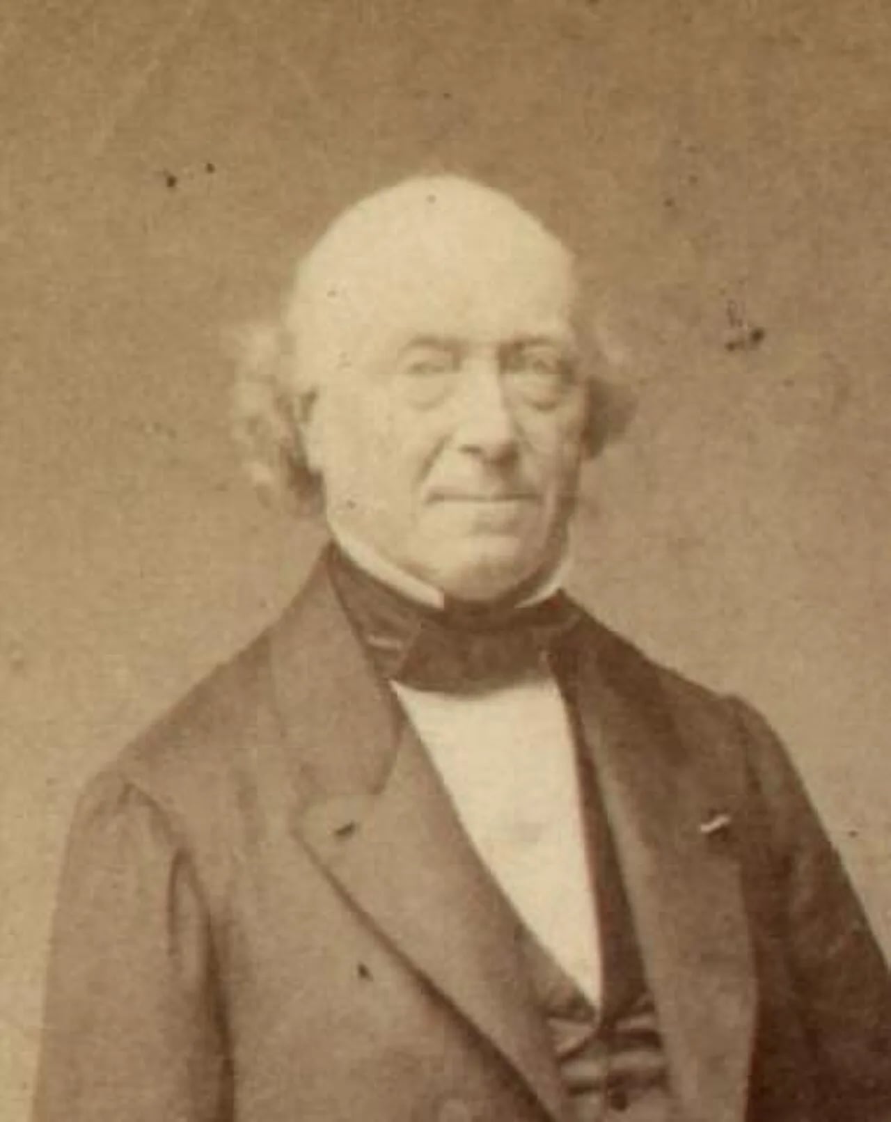 Porträt von Ferdinand de Jouvencel (1804–1873) – Gedenkseite