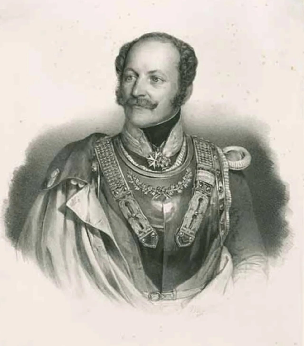 Portrait of Ferdinand von Parseval (1791–1854) – memorial page