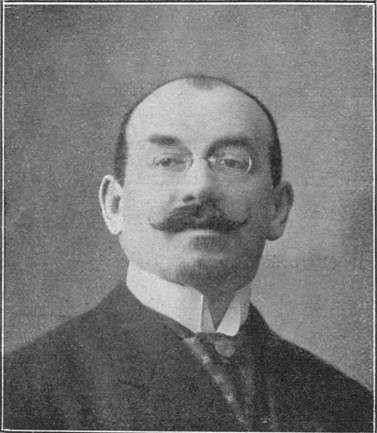 Porträt von Fernand Merlin (1868–1937) – Gedenkseite