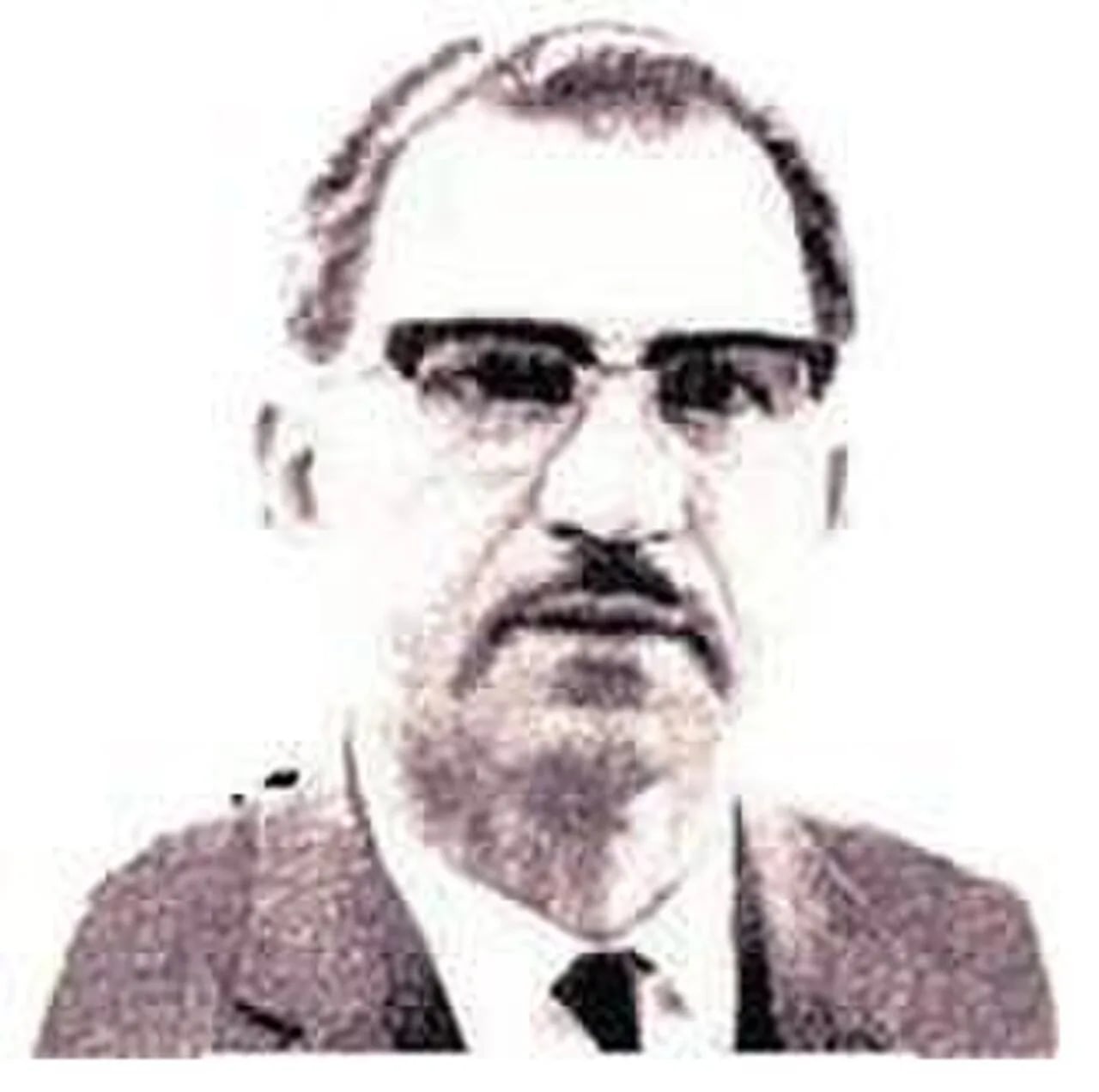 Porträt von Abd ar-Rahman al-Bazzaz (1913–1973) – Gedenkseite