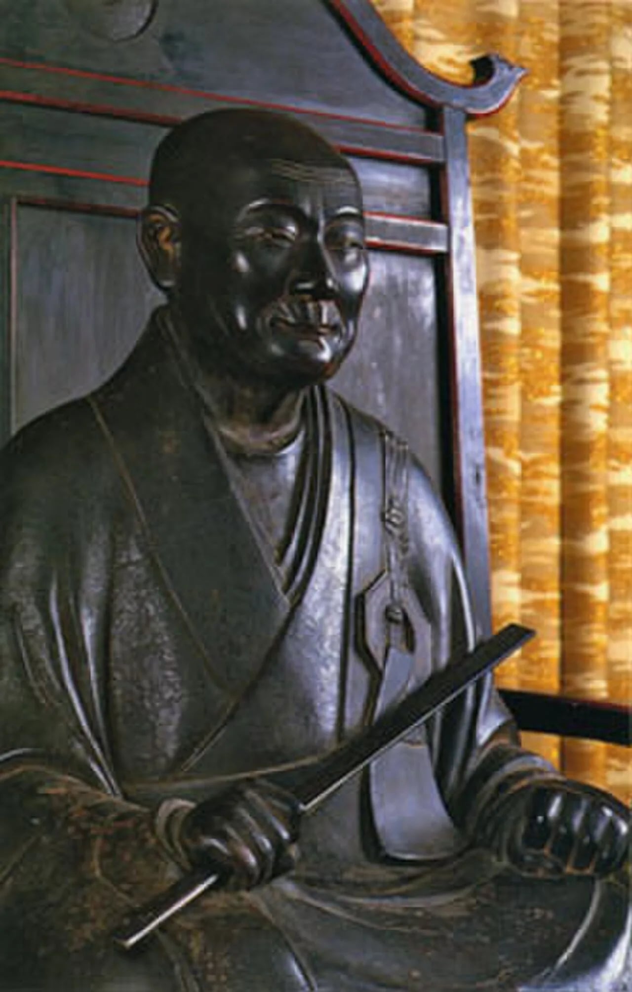 Porträt von Jakushitsu Genkō (1290–1367) – Gedenkseite