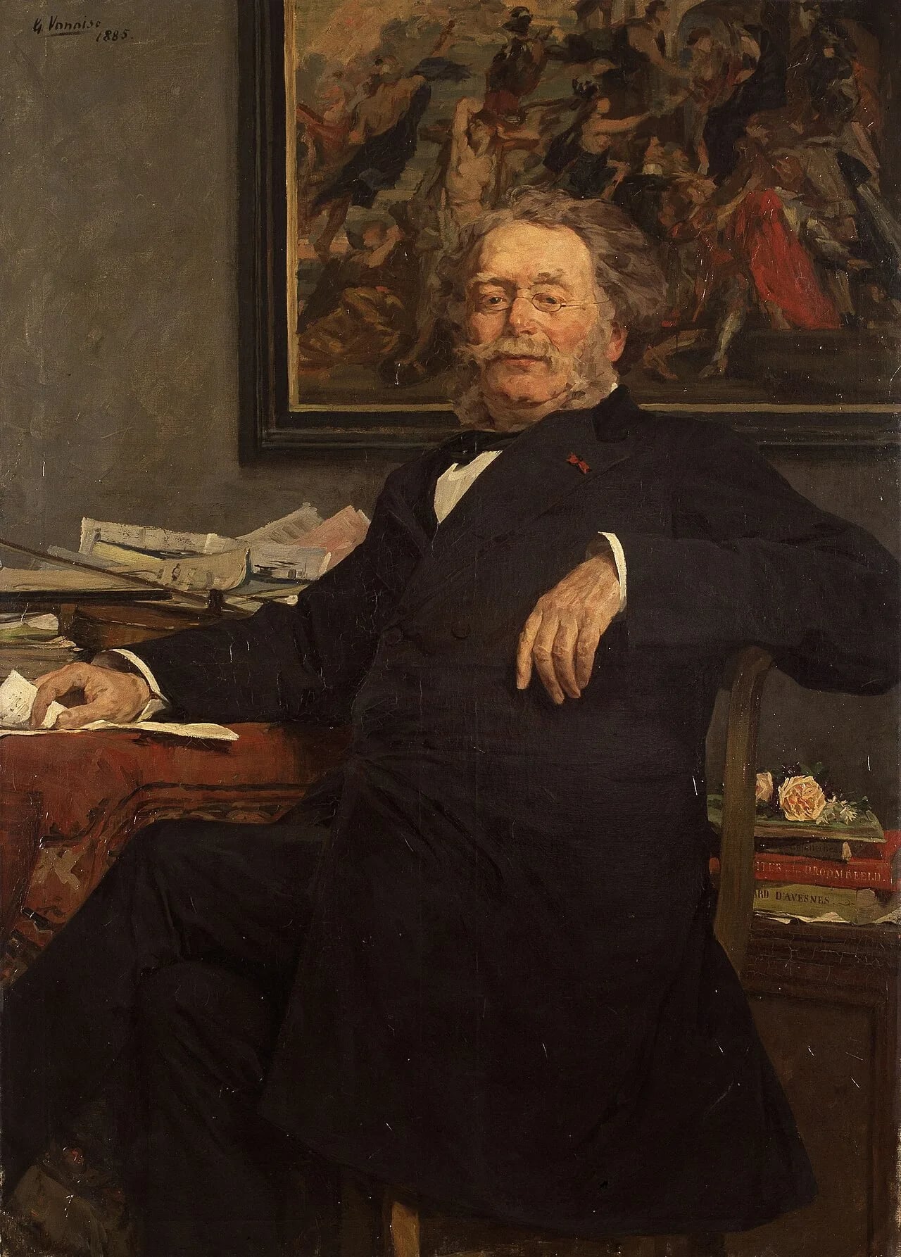 Portrait of Karel Miry (1823–1889) – memorial page