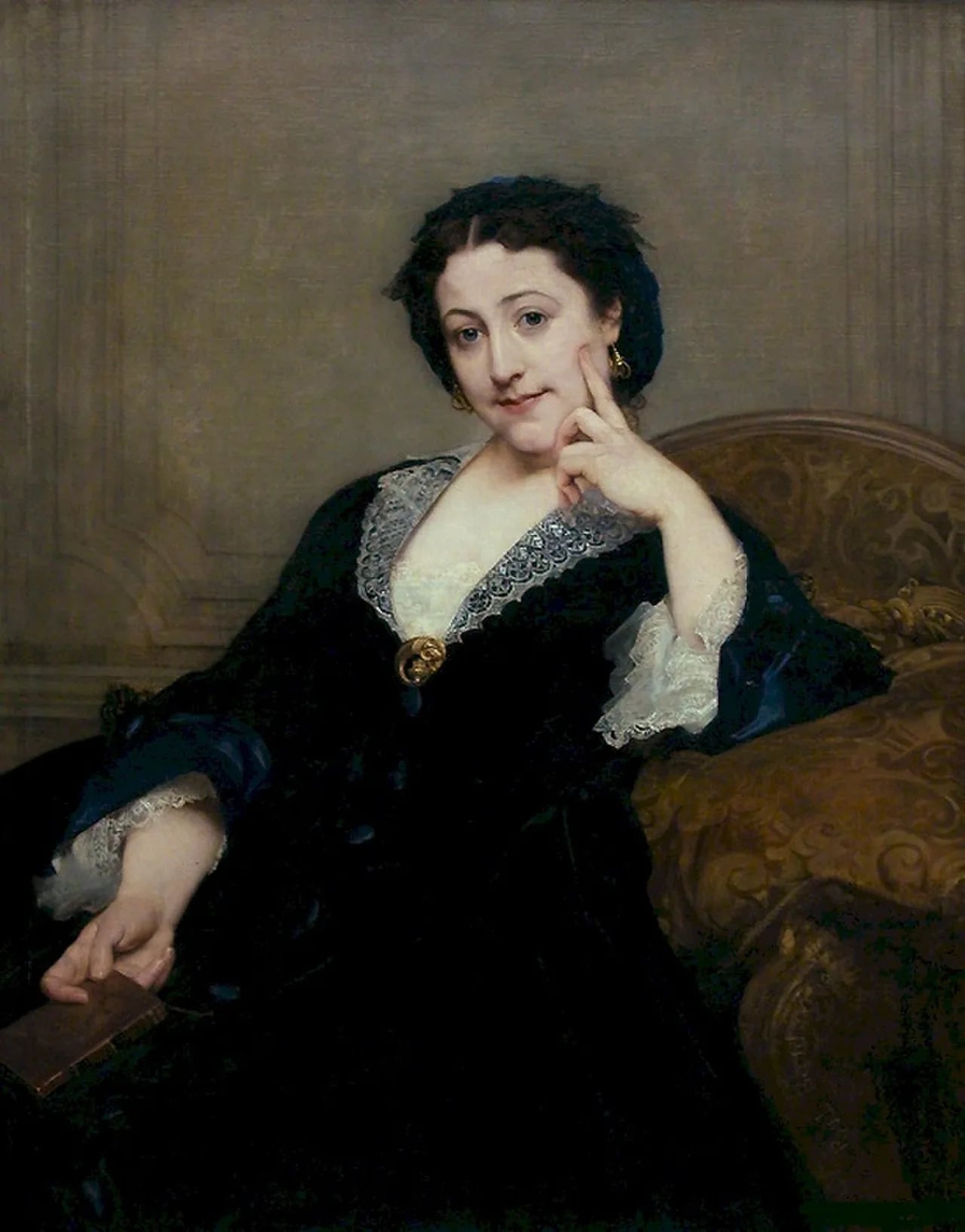 Portrait of Ethelie Madeleine Brohan (1833–1900) – memorial page