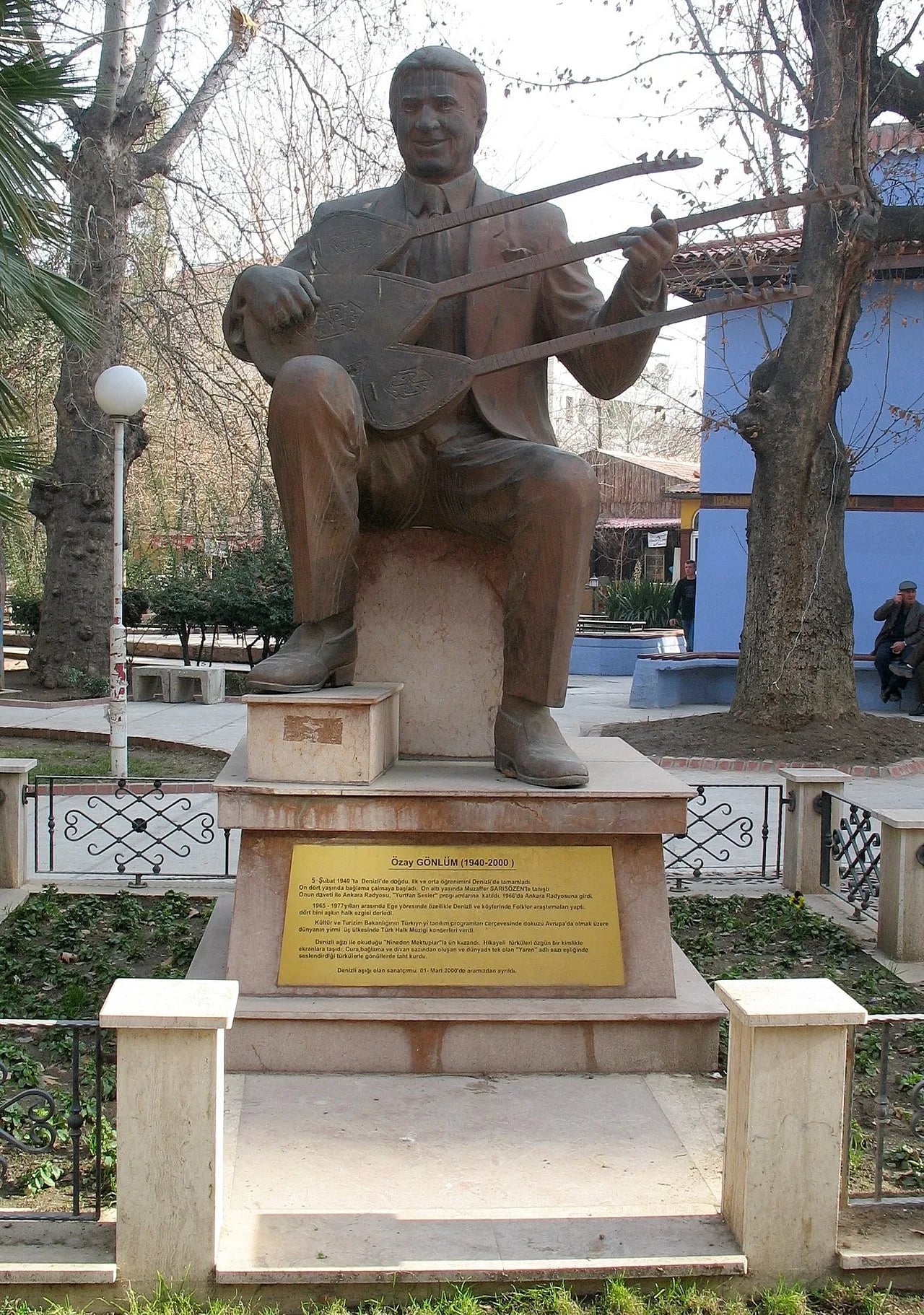Portrait of Özay Gönlüm (1940–2000) – memorial page