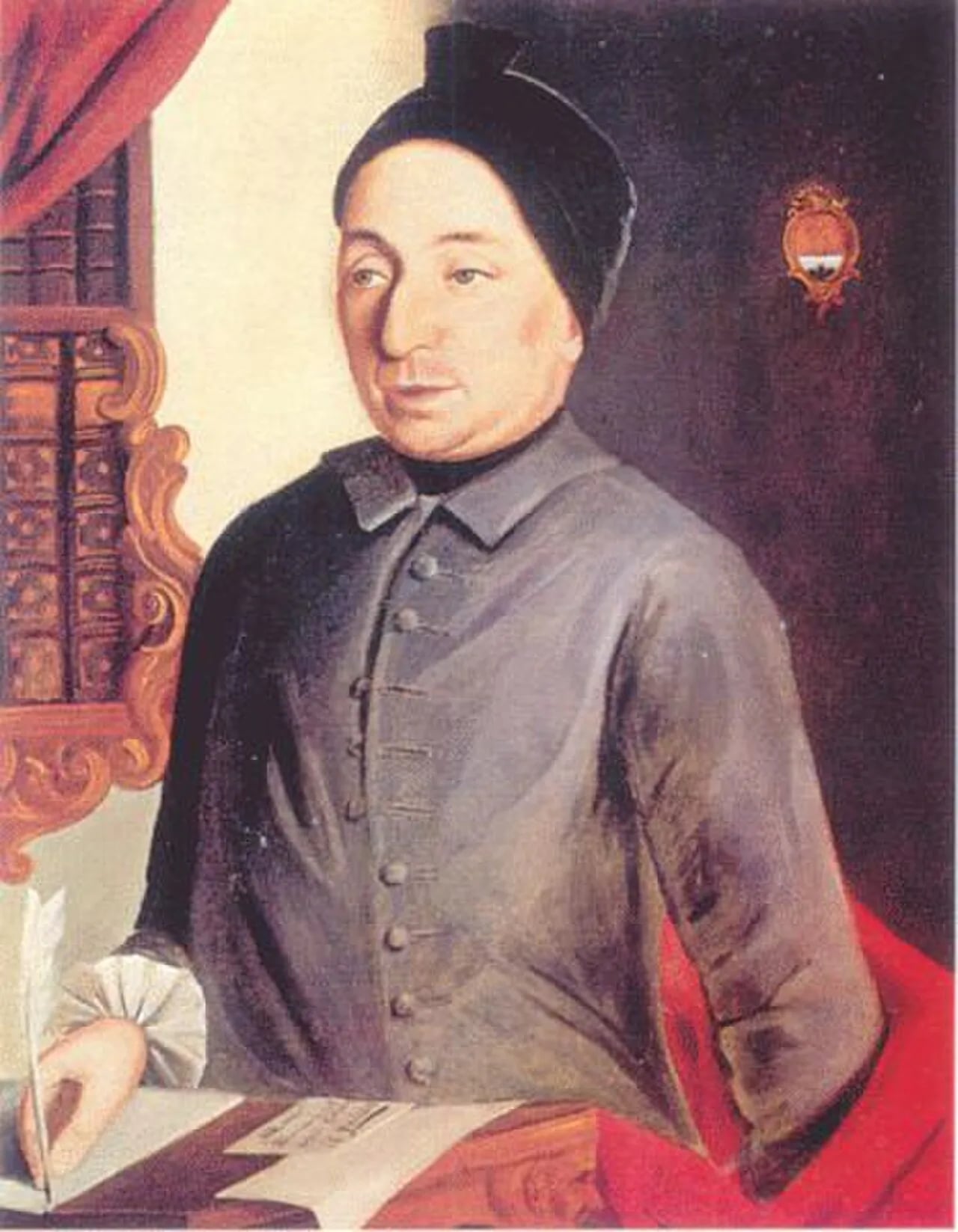 Porträt von Fortunato Bartolomeo De Felice (1723–1789) – Gedenkseite