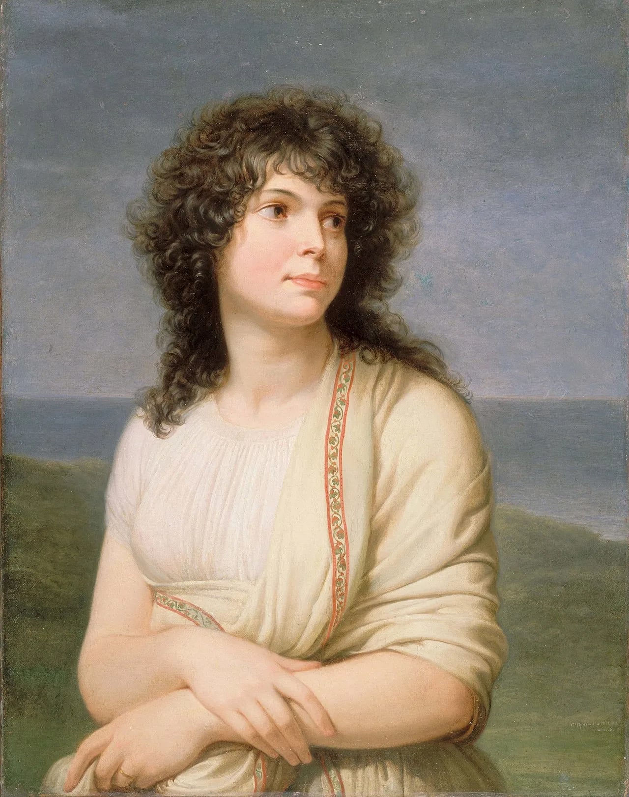 Porträt von Fortunée Hamelin (1776–1851) – Gedenkseite