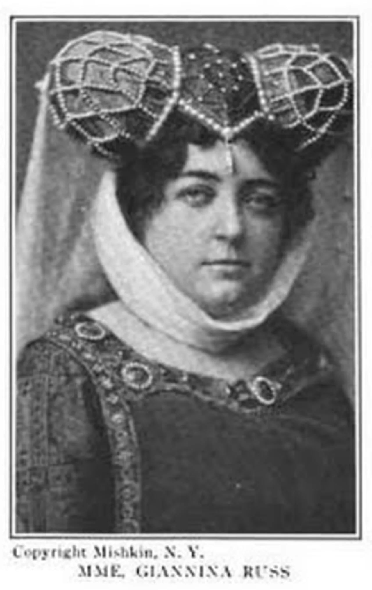 Porträt von Giannina Russ (1873–1951) – Gedenkseite