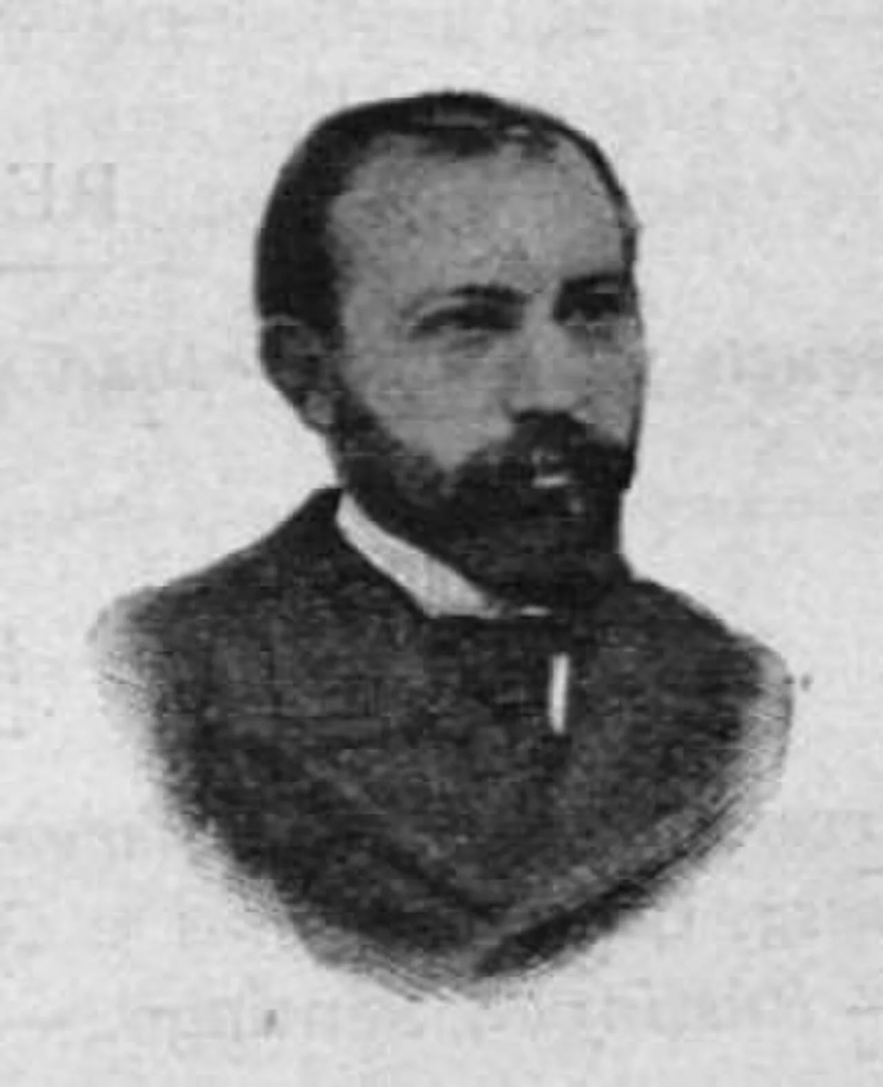 Porträt von Francisco Badenes (1859–1917) – Gedenkseite
