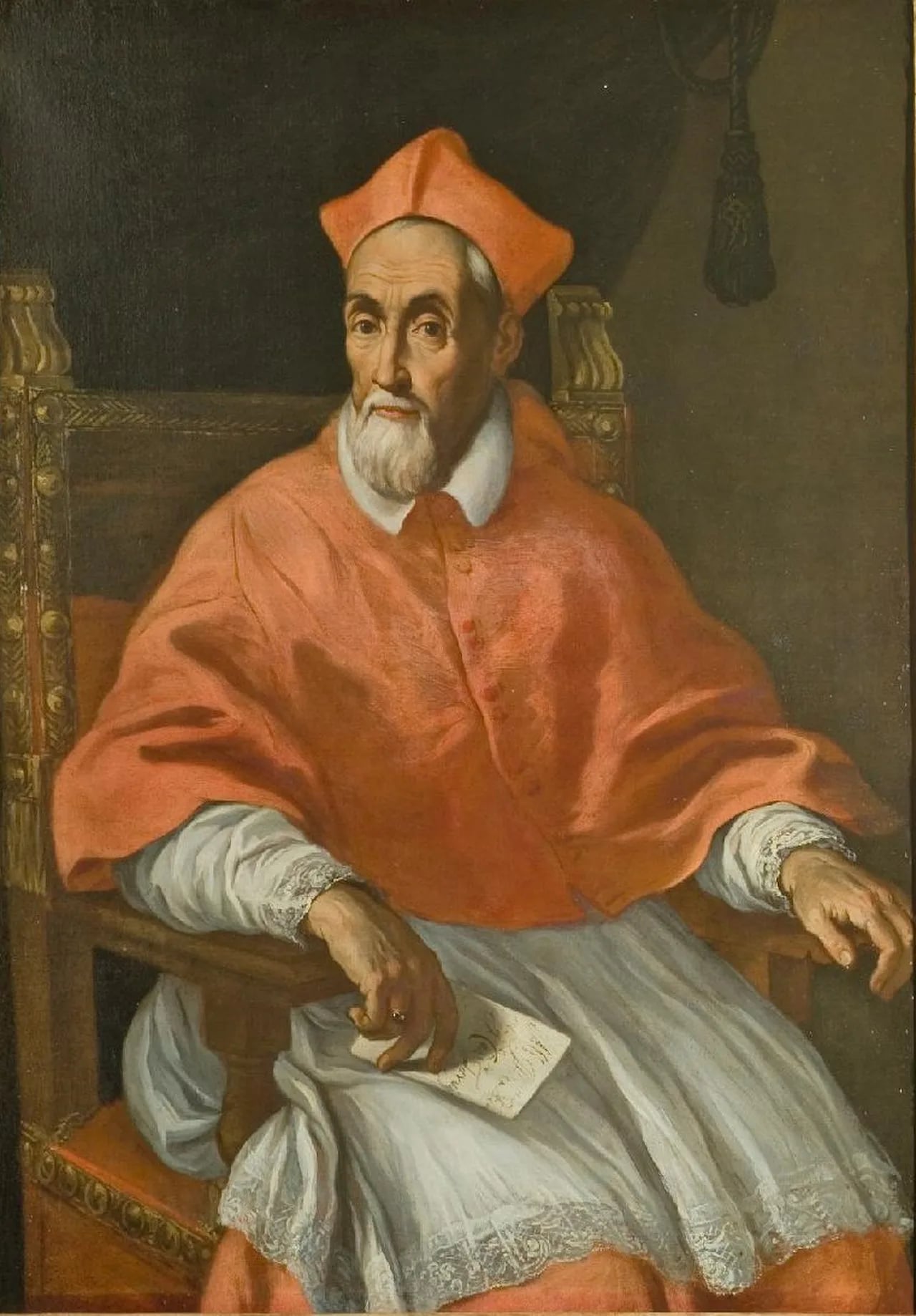 Porträt von Francesco Maria Tarugi (1525–1608) – Gedenkseite