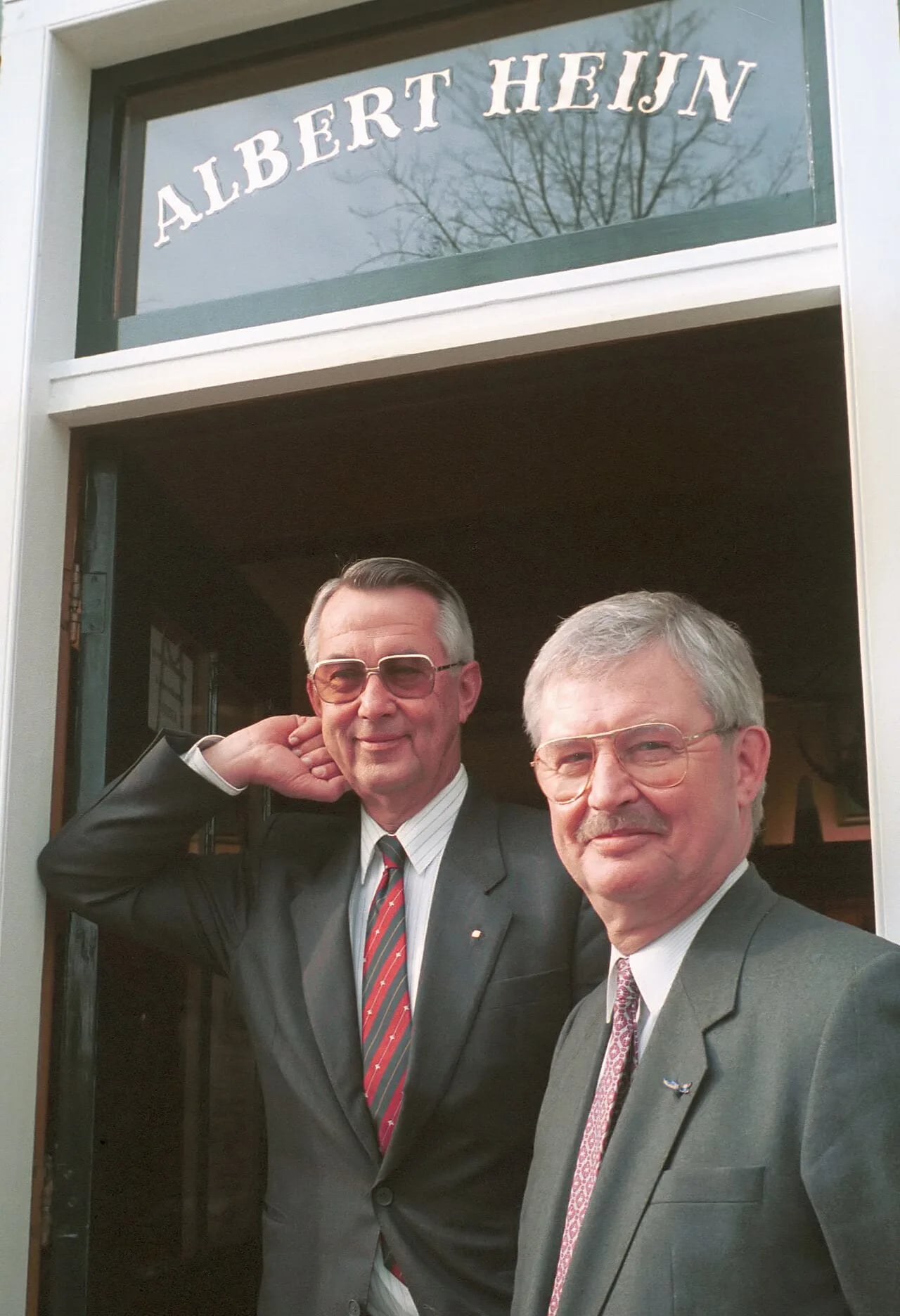 Portrait of Albert Heijn (1927–2011) – memorial page
